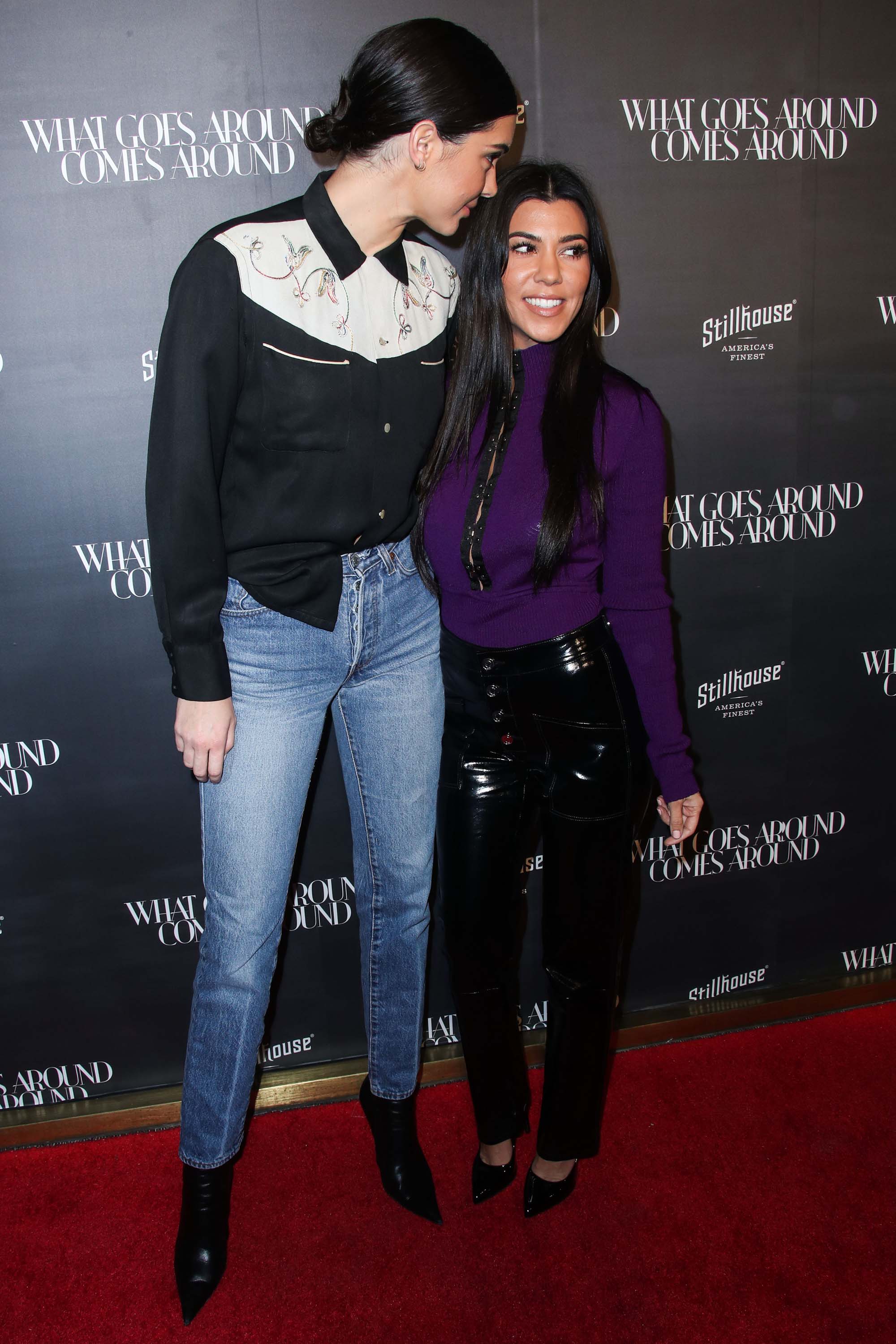 Kourtney Kardashian attends What Goes Around Comes Around 1 Year Anniversary Celebration