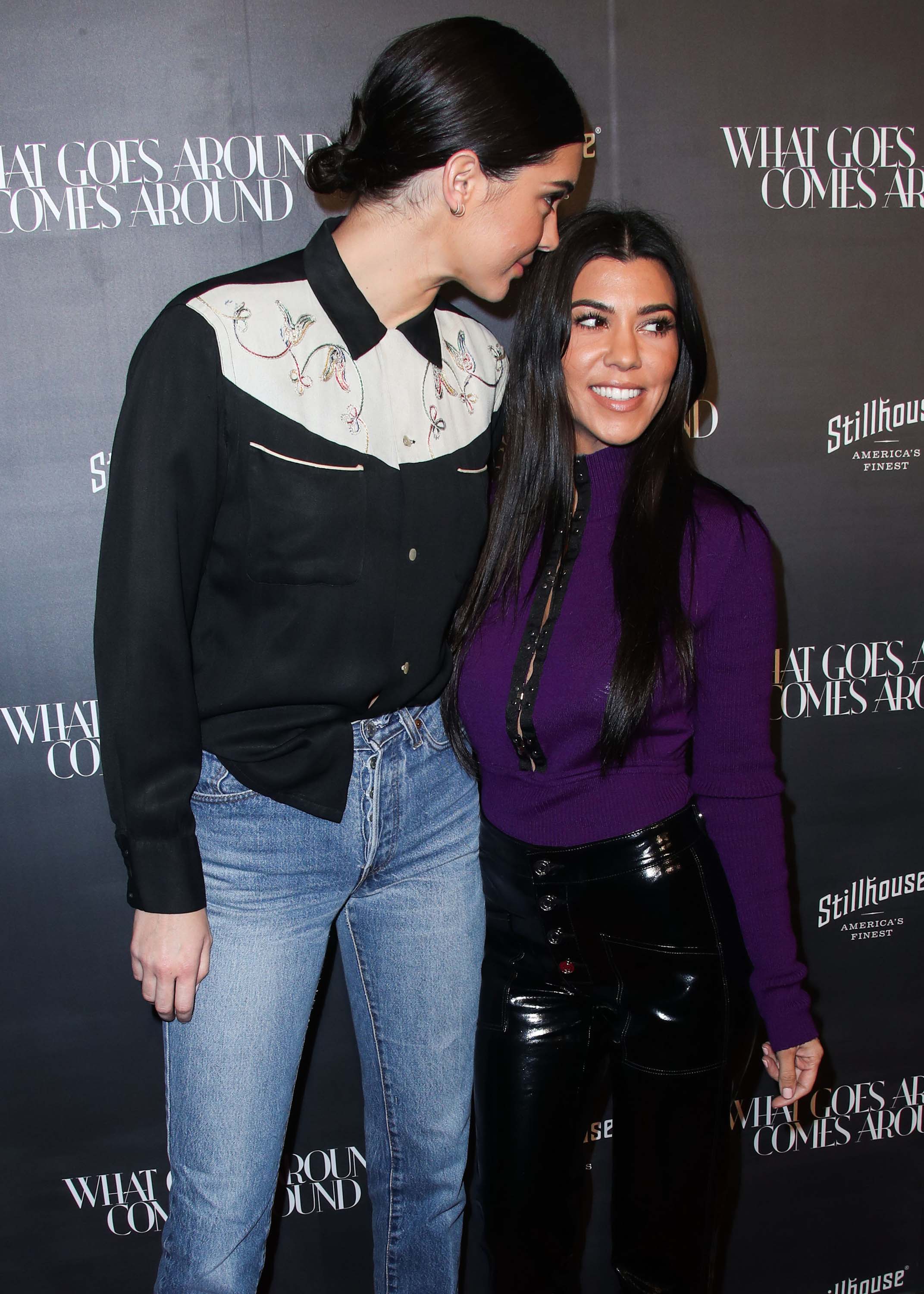 Kourtney Kardashian attends What Goes Around Comes Around 1 Year Anniversary Celebration