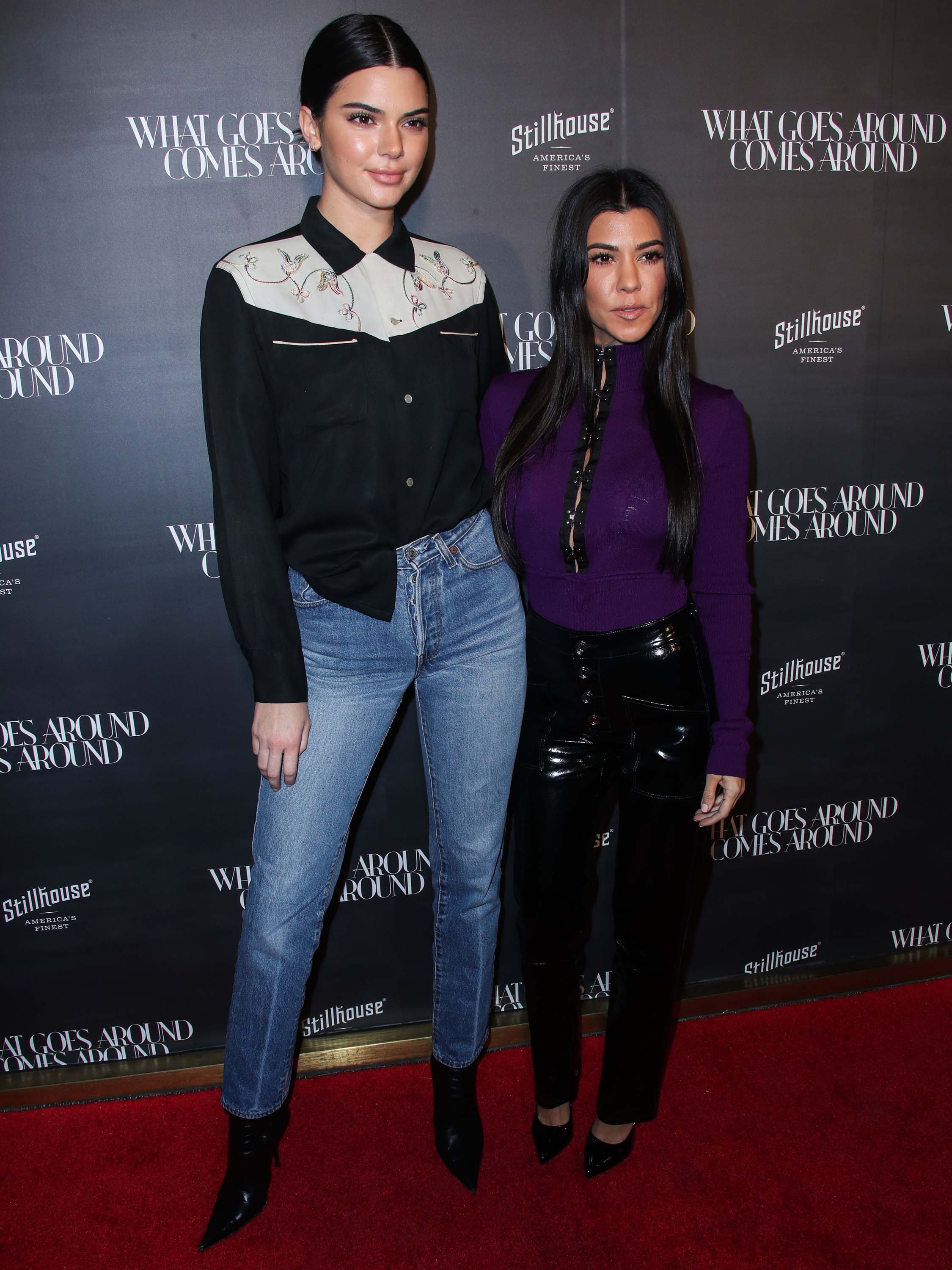 Kourtney Kardashian attends What Goes Around Comes Around 1 Year Anniversary Celebration