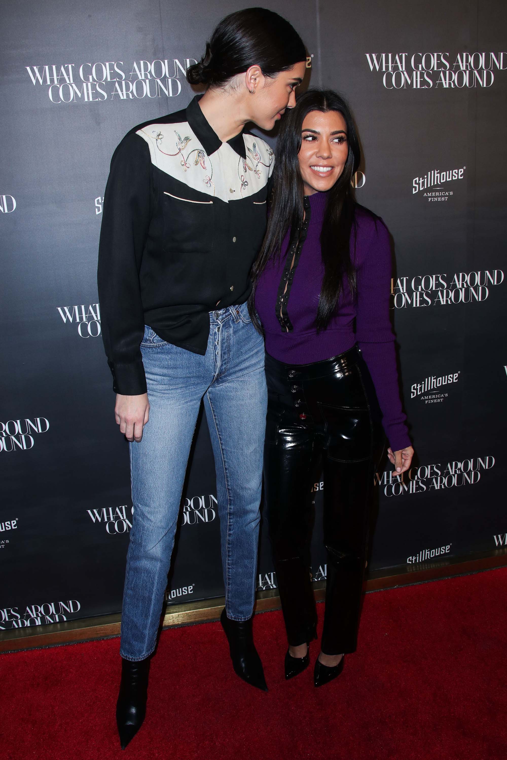 Kourtney Kardashian attends What Goes Around Comes Around 1 Year Anniversary Celebration