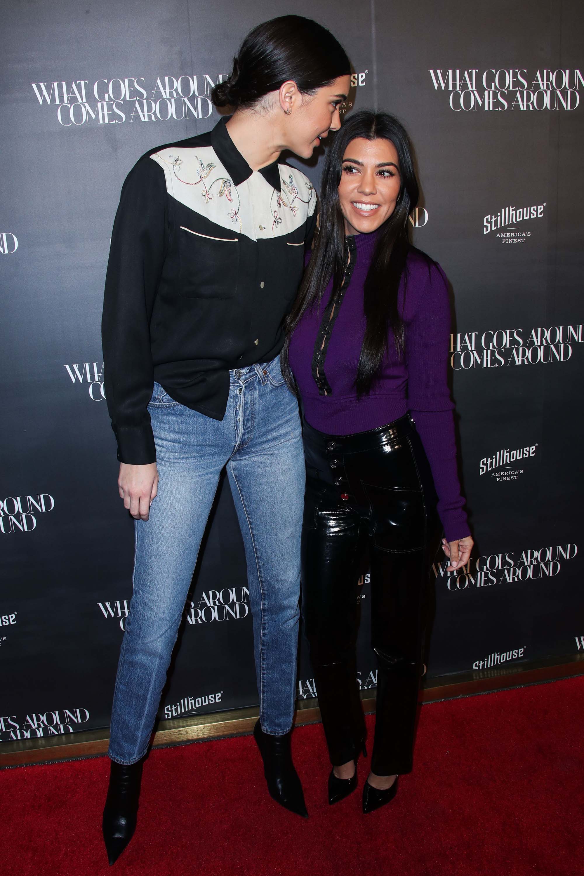 Kourtney Kardashian attends What Goes Around Comes Around 1 Year Anniversary Celebration