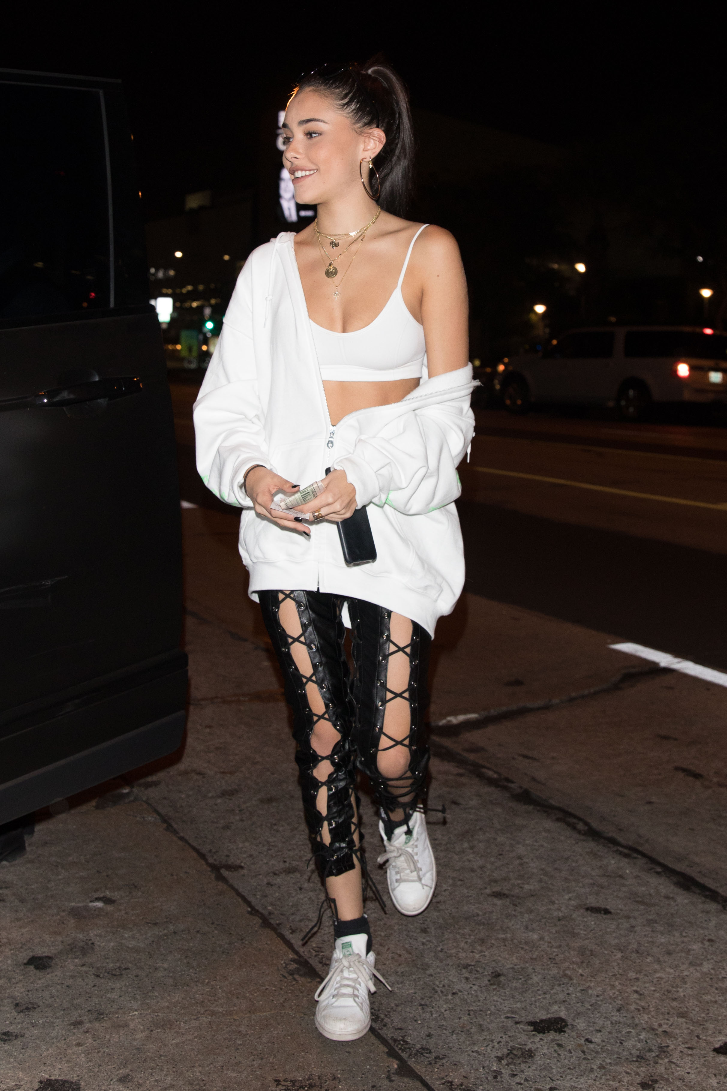 Madison Beer seen at the Peppermint Club
