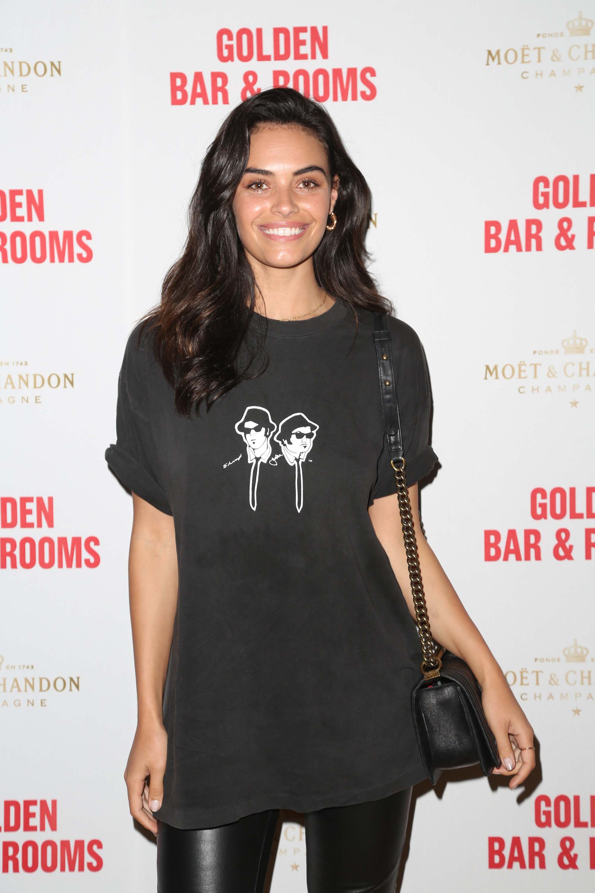 Monika Clarke attends Double Bay institution launching The Golden Bar & Rooms