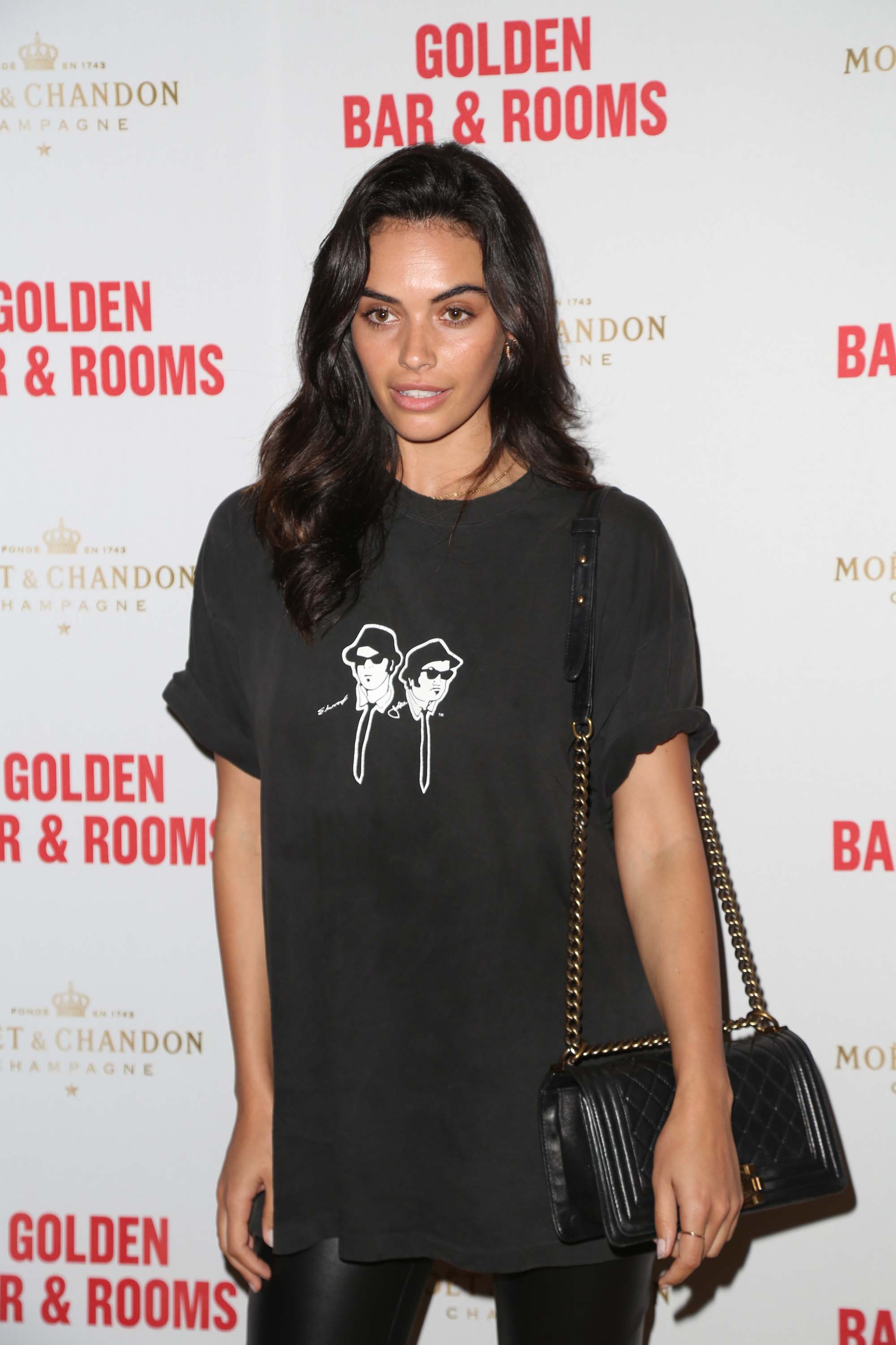 Monika Clarke attends Double Bay institution launching The Golden Bar & Rooms
