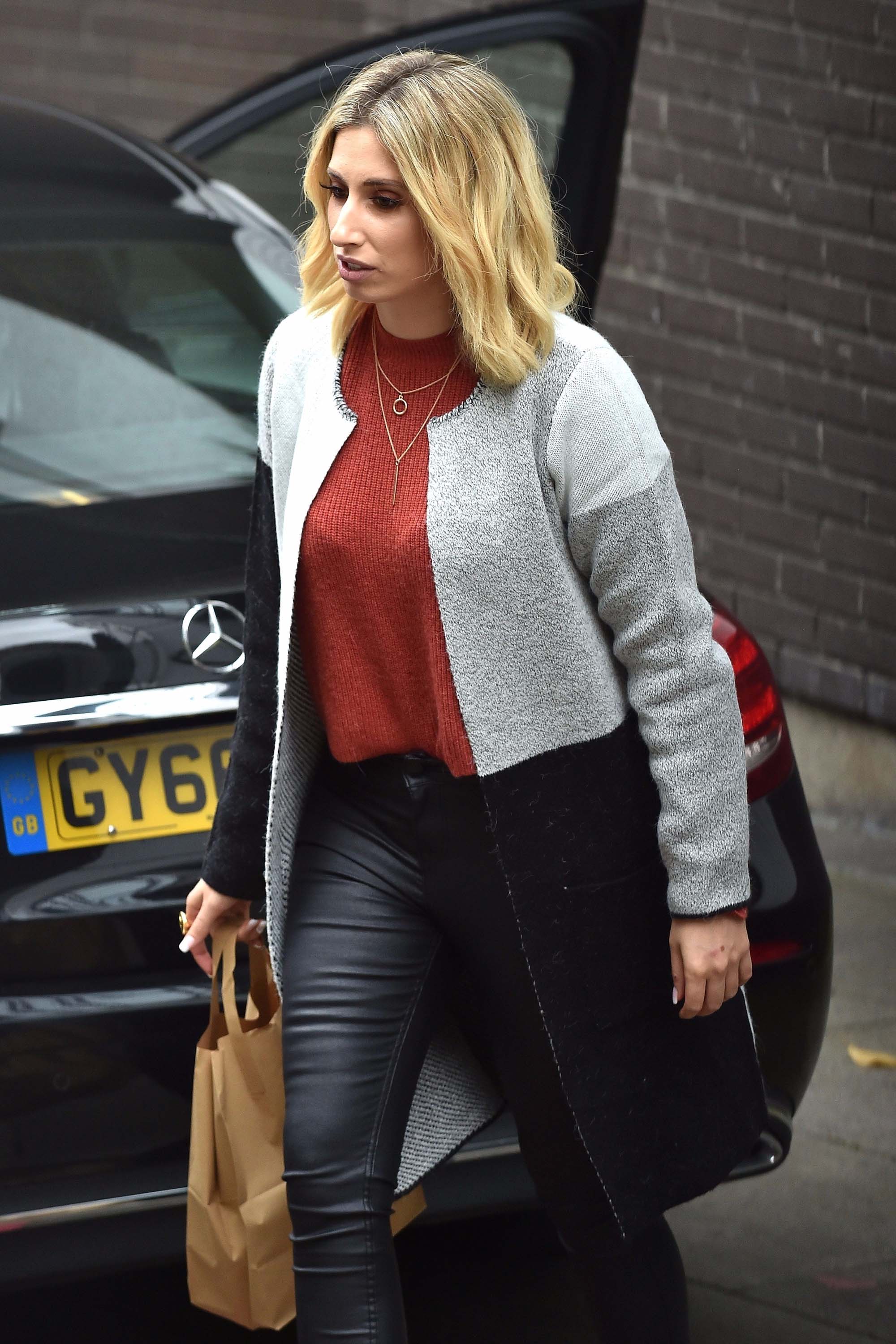 Stacey Solomon seen at ITV Studios in London