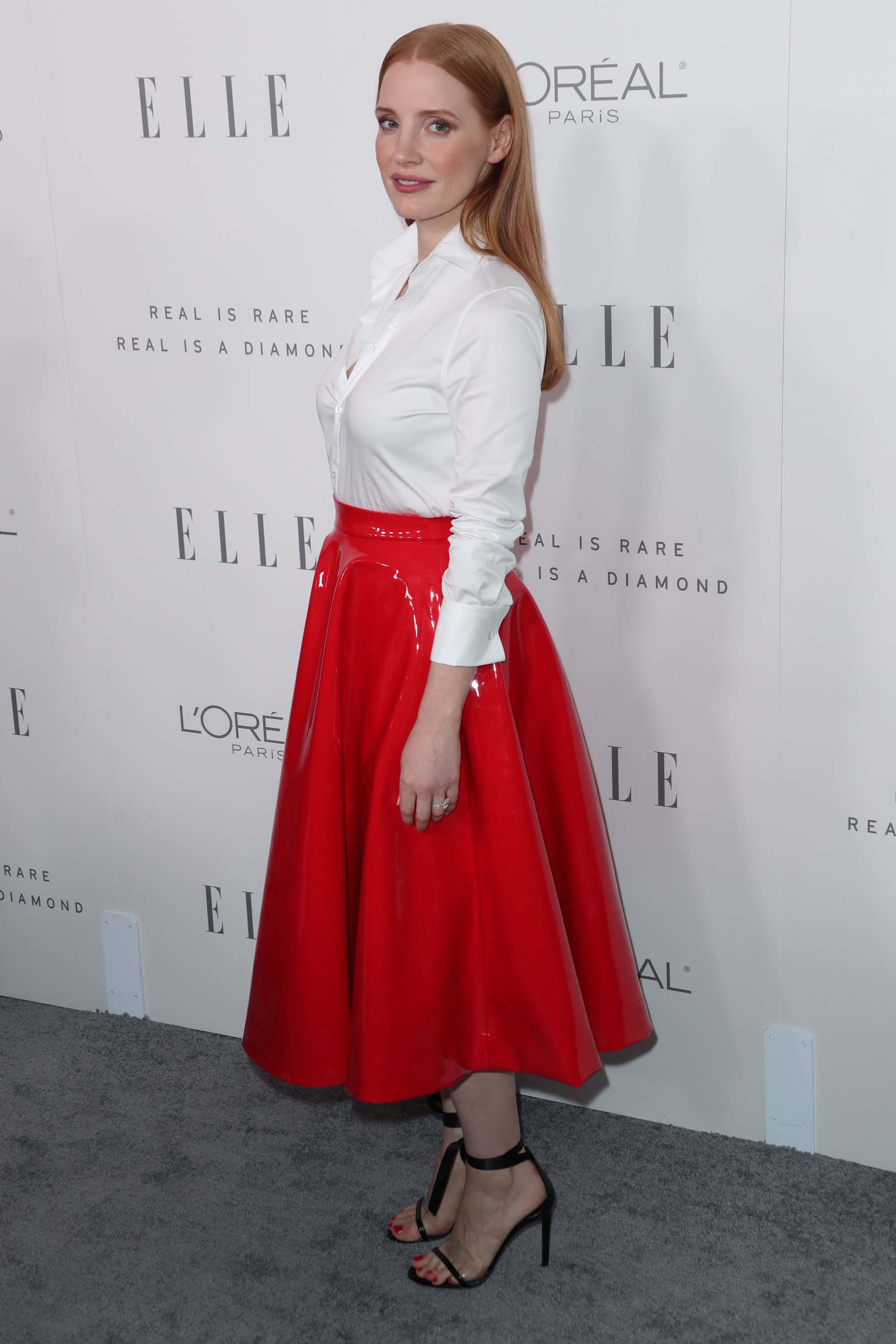 Jessica Chastain attends ELLE’s 24th Annual Women