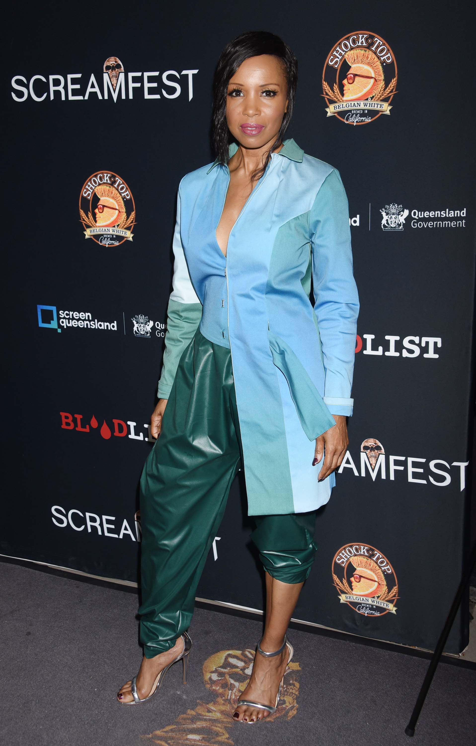 Elise Neal attends Tragedy Girls Premiere