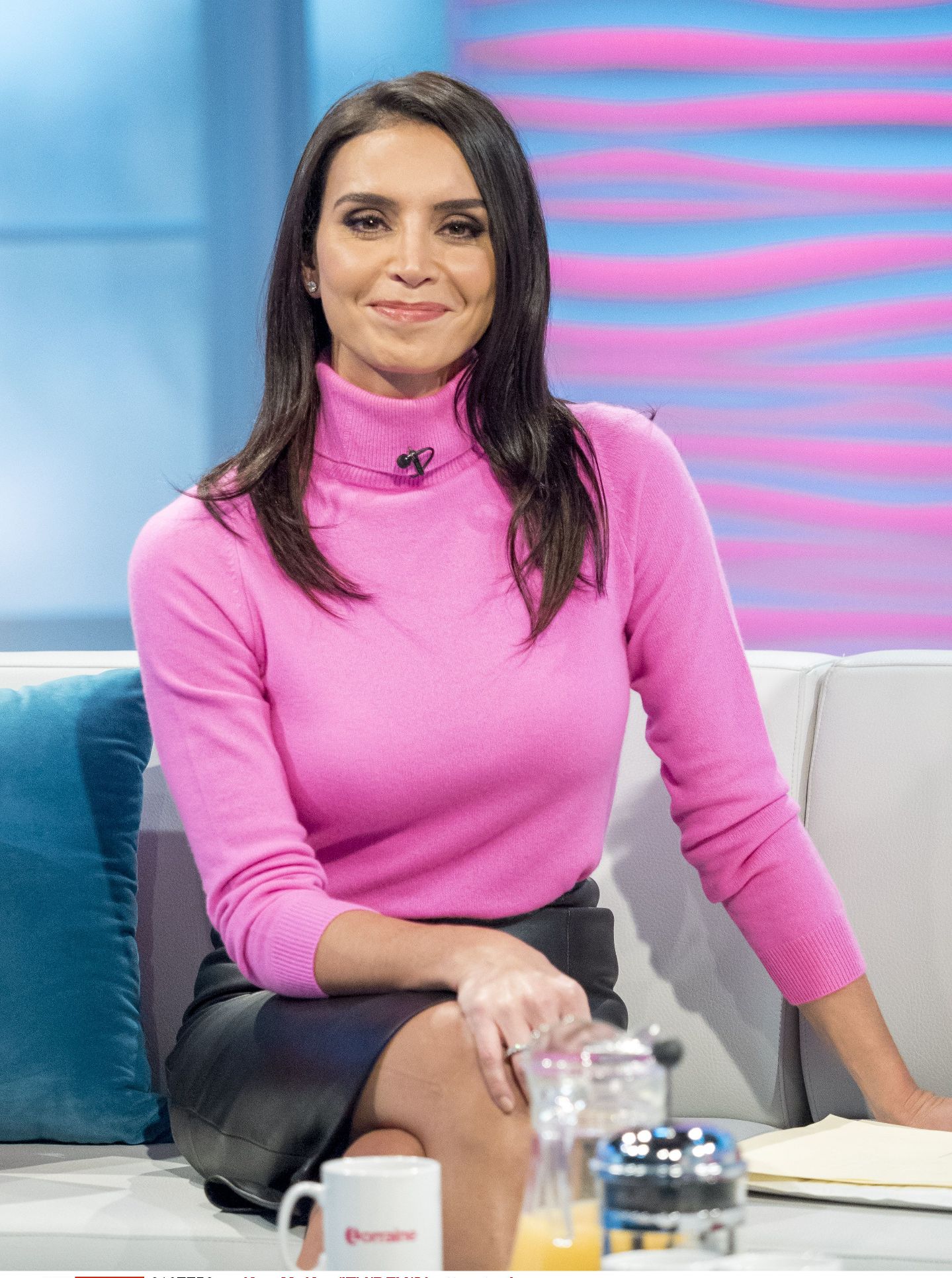 Christine Bleakley at Lorraine TV Show