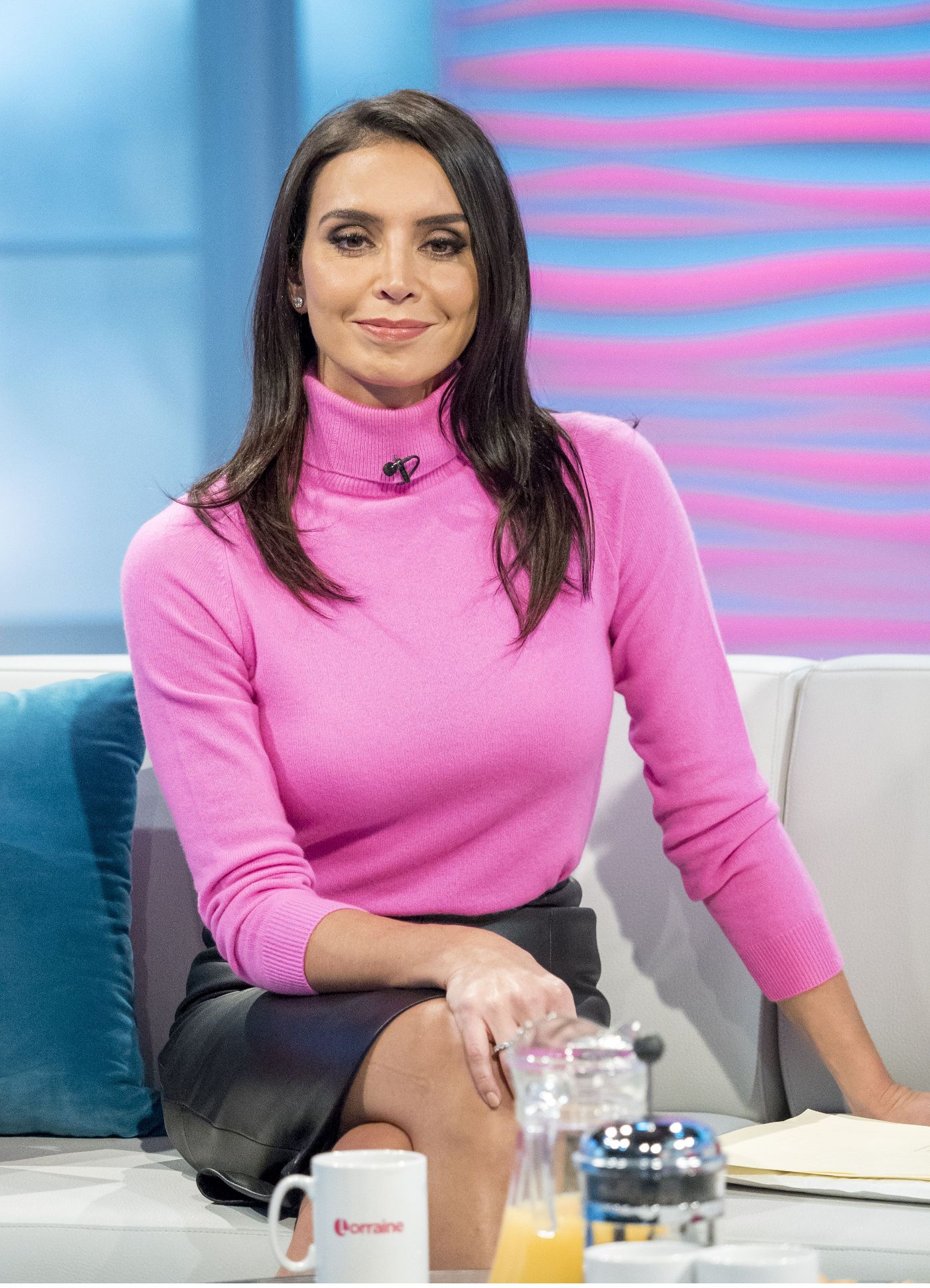 Christine Bleakley at Lorraine TV Show