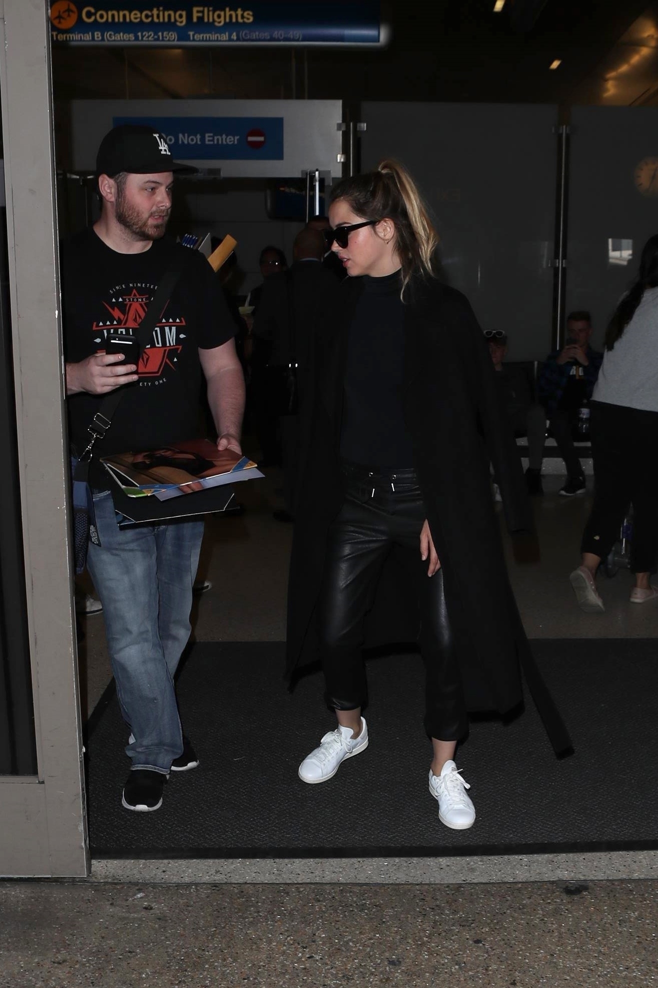 Ana de Armas seen at LAX