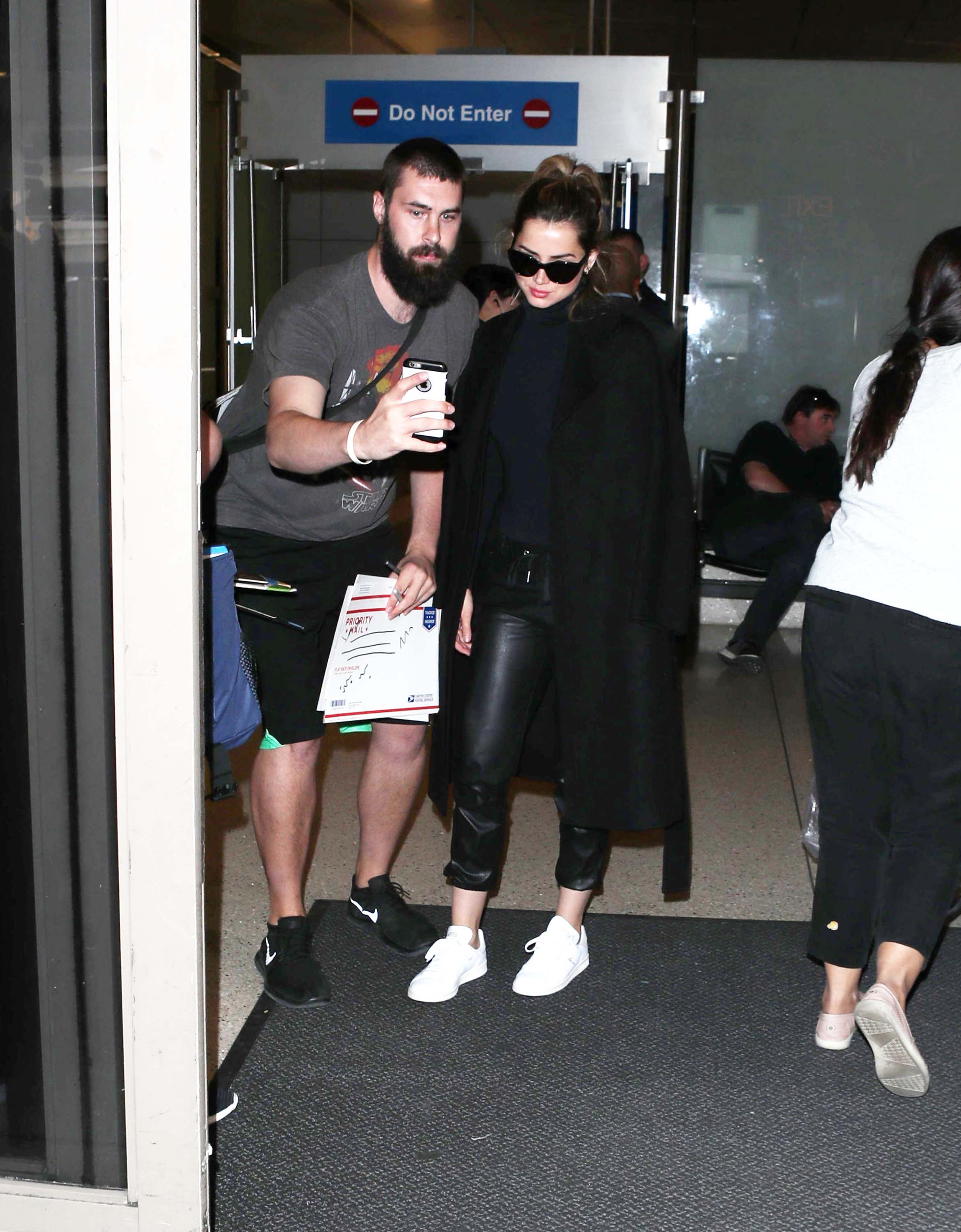 Ana de Armas seen at LAX