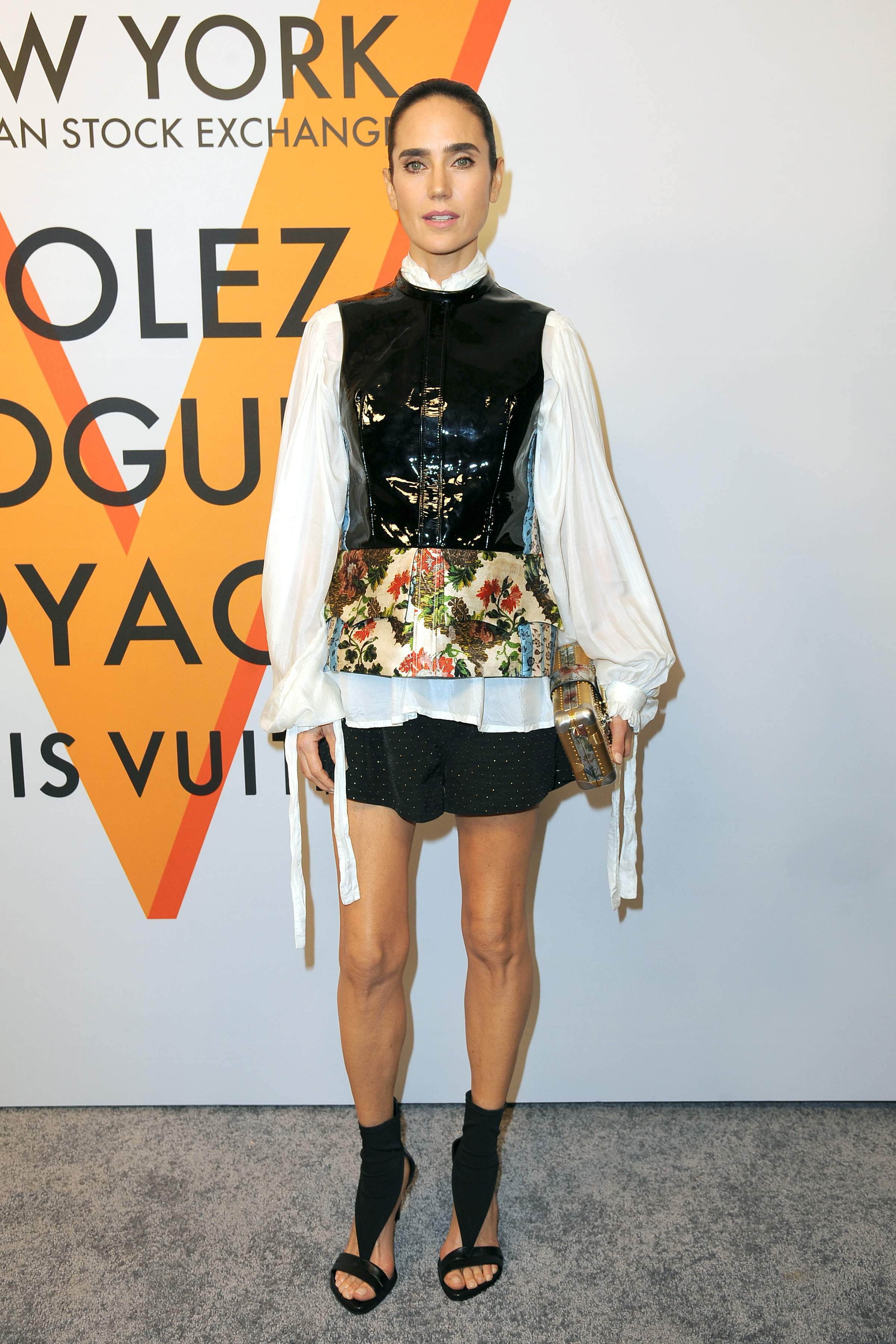 Jennifer Connelly attends Louis Vuitton ‘Volez, Voguez, Voyagez’ exhibition opening