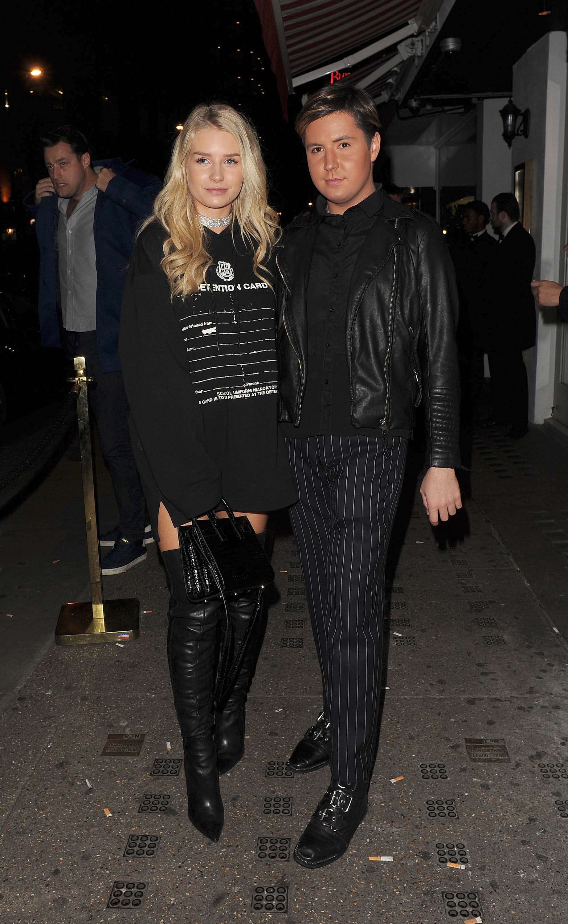 Lottie Moss celebrate Talia Storm’s her 19th birthday party