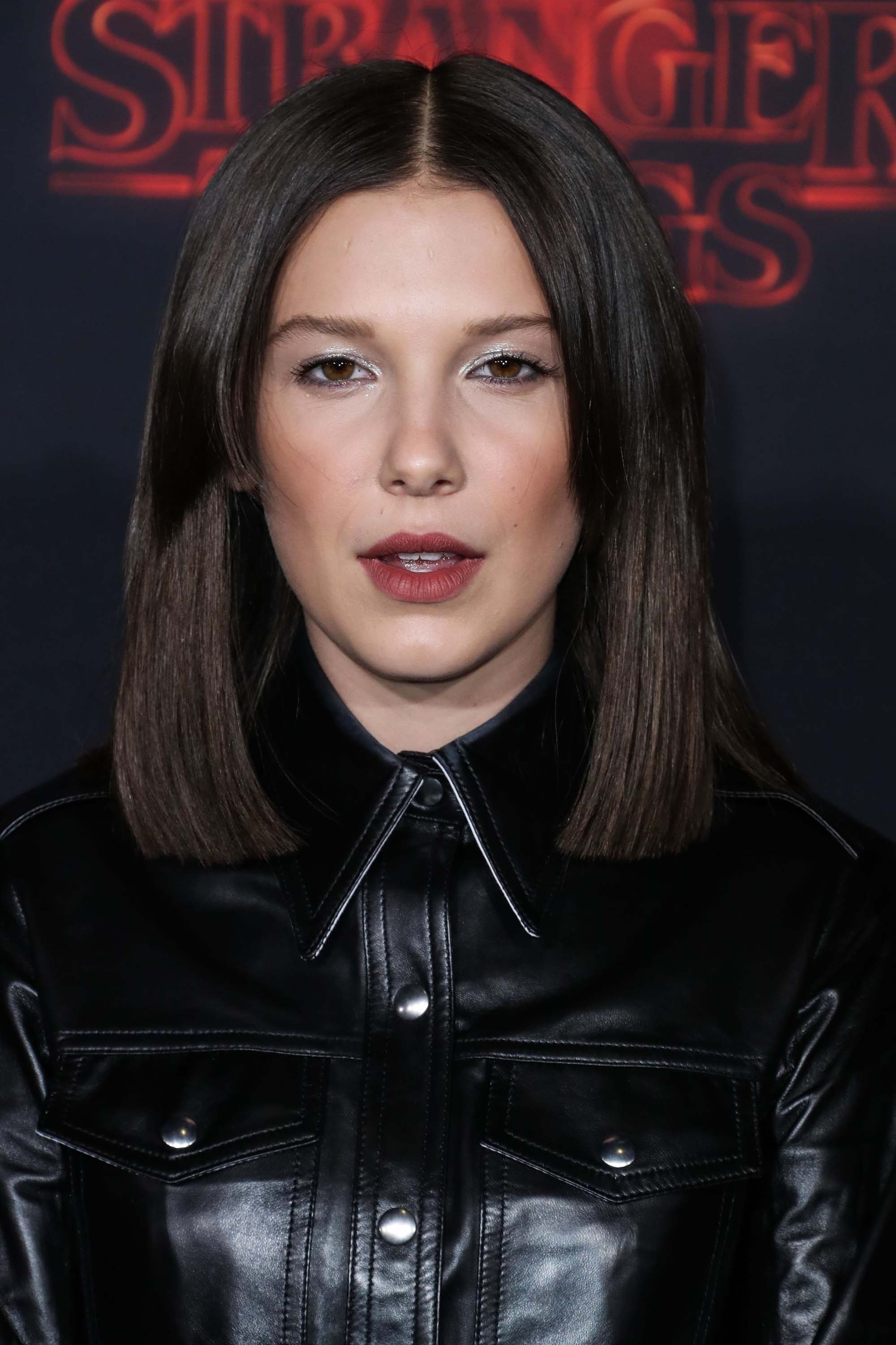 Millie Bobby Brown attends the Stranger Things 2 premiere