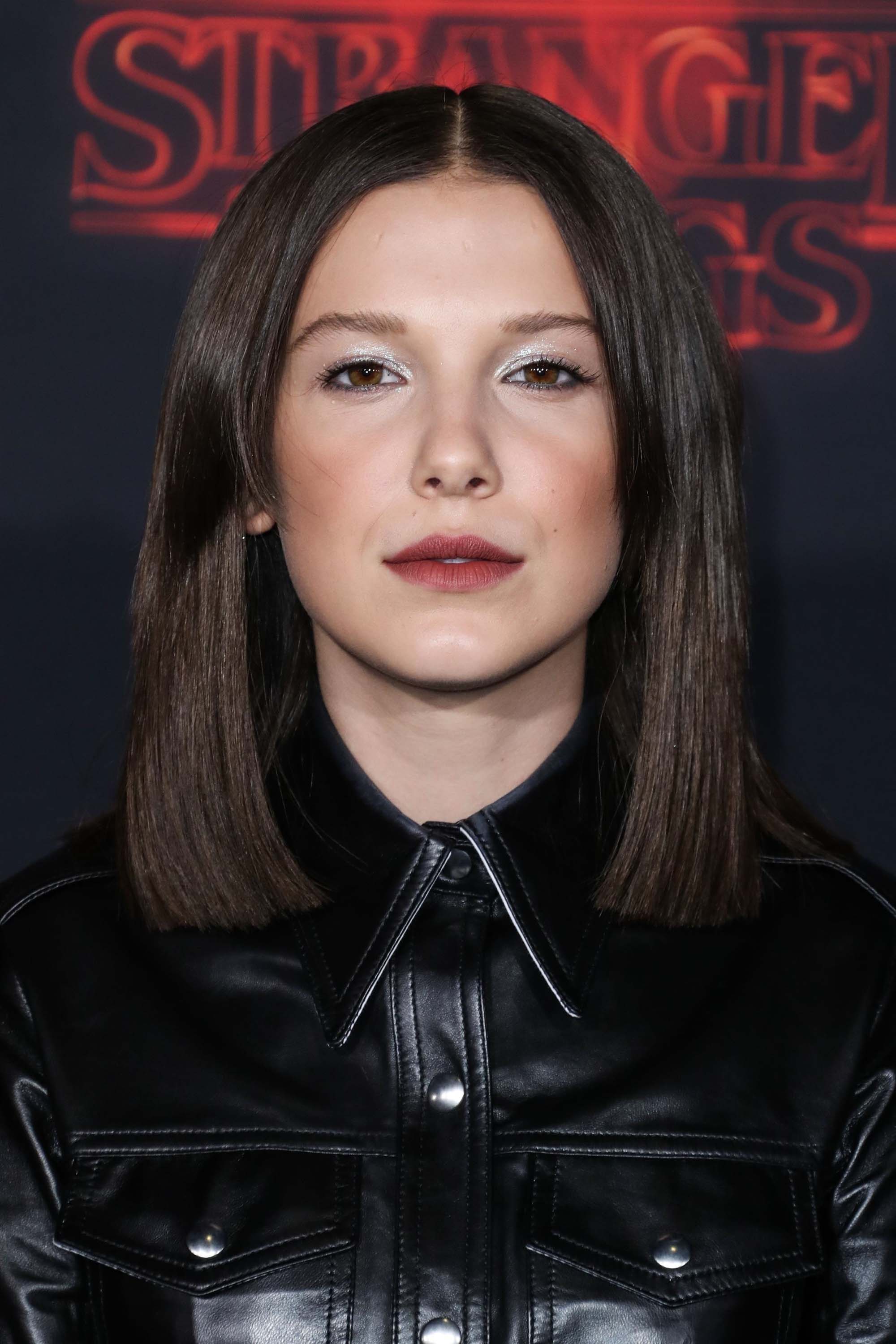 Millie Bobby Brown attends the Stranger Things 2 premiere