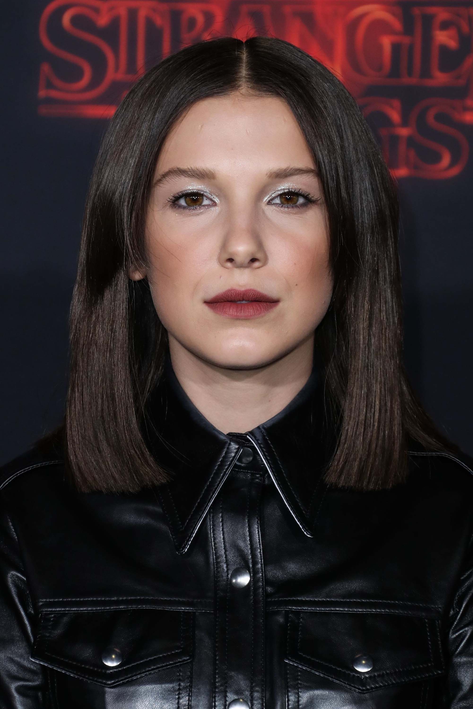 Millie Bobby Brown attends the Stranger Things 2 premiere