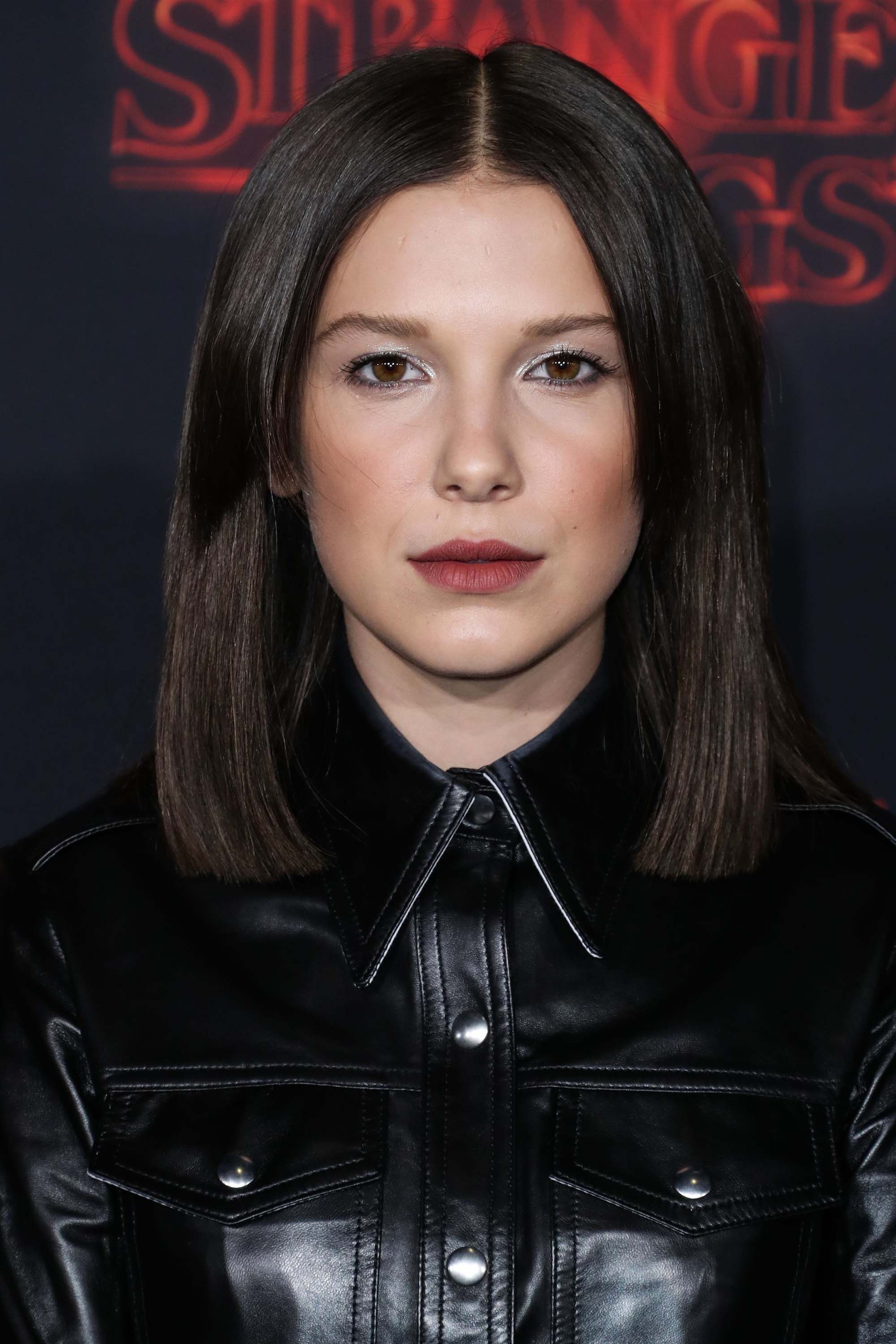 Millie Bobby Brown attends the Stranger Things 2 premiere
