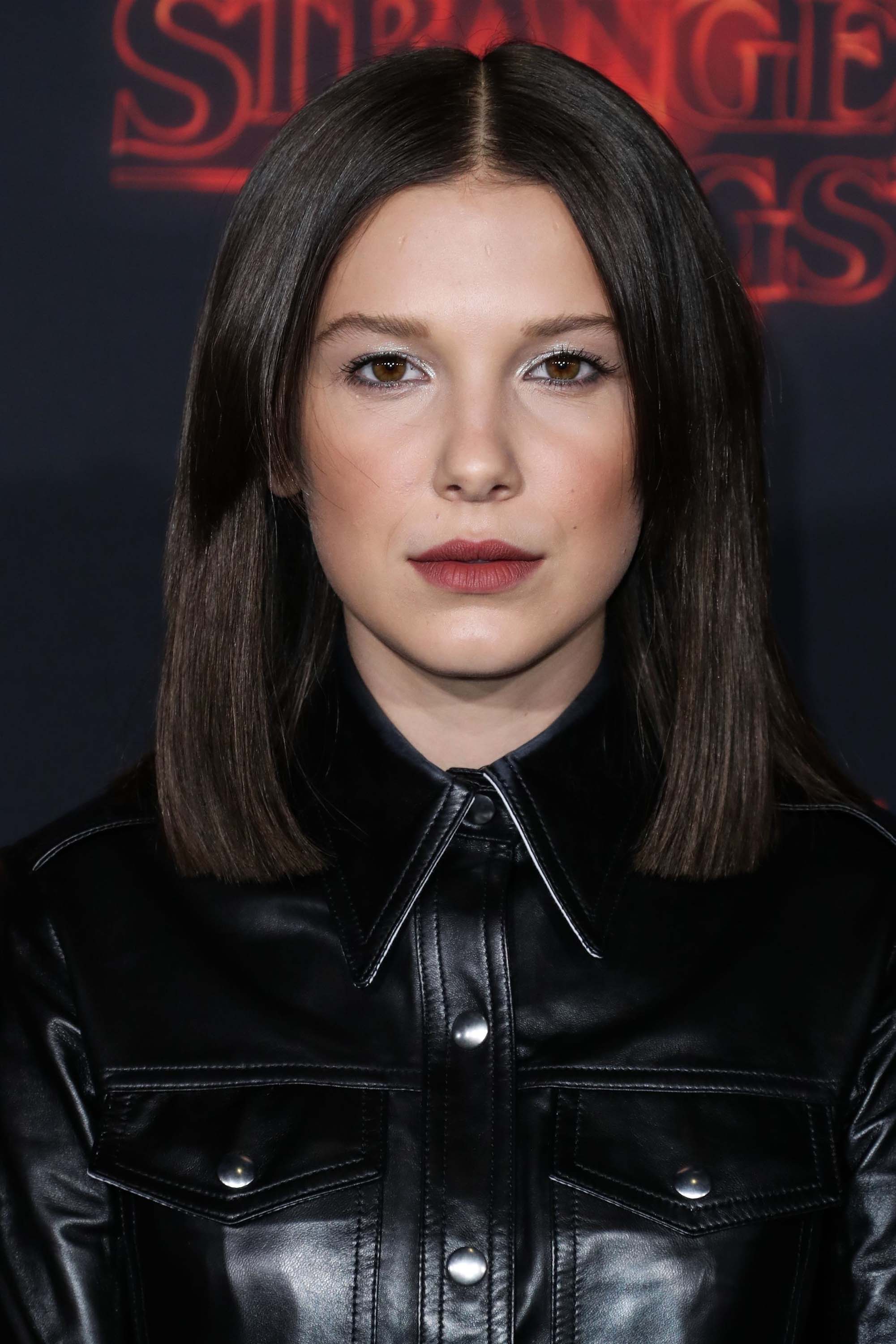 Millie Bobby Brown attends the Stranger Things 2 premiere