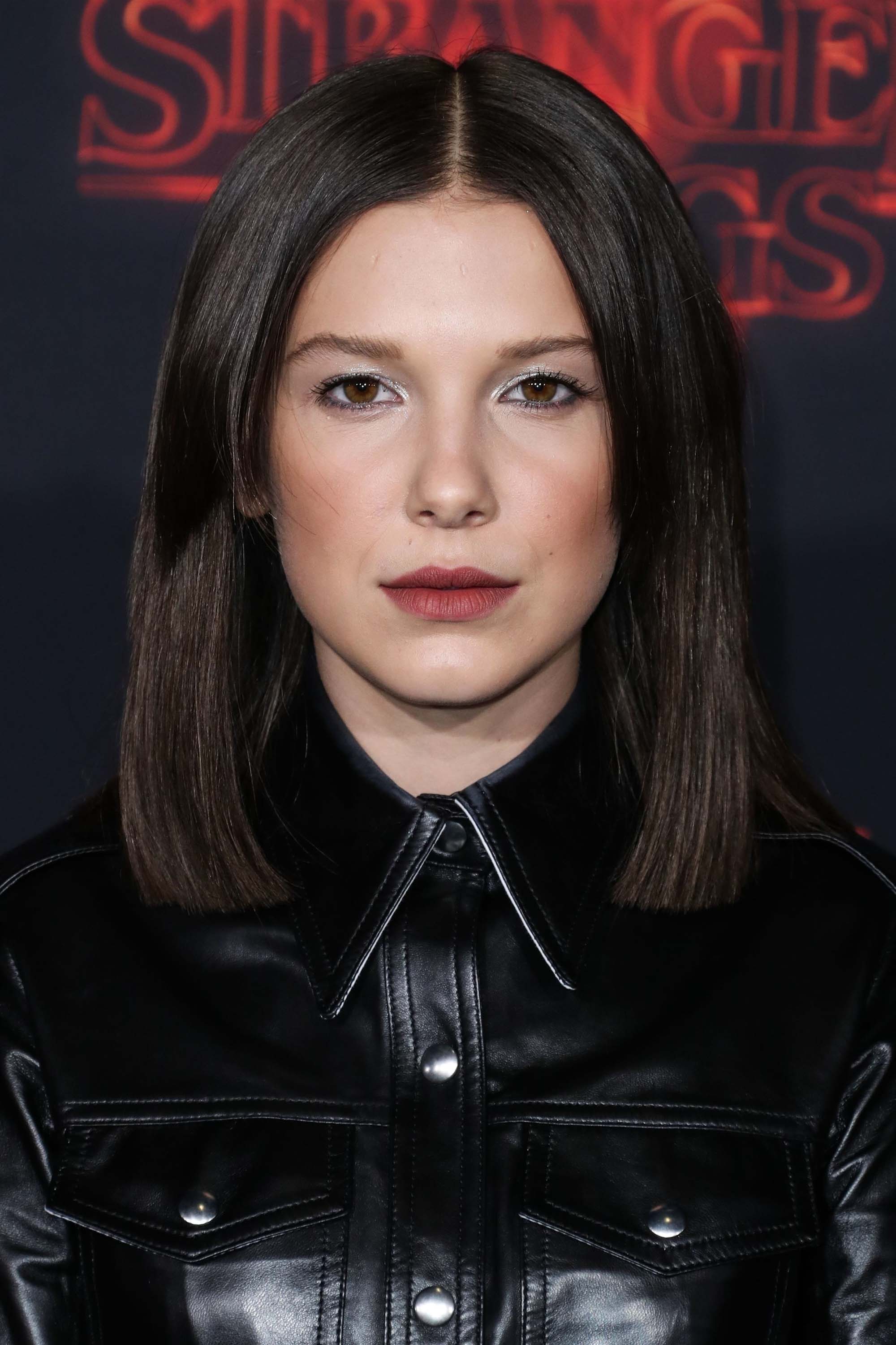 Millie Bobby Brown attends the Stranger Things 2 premiere