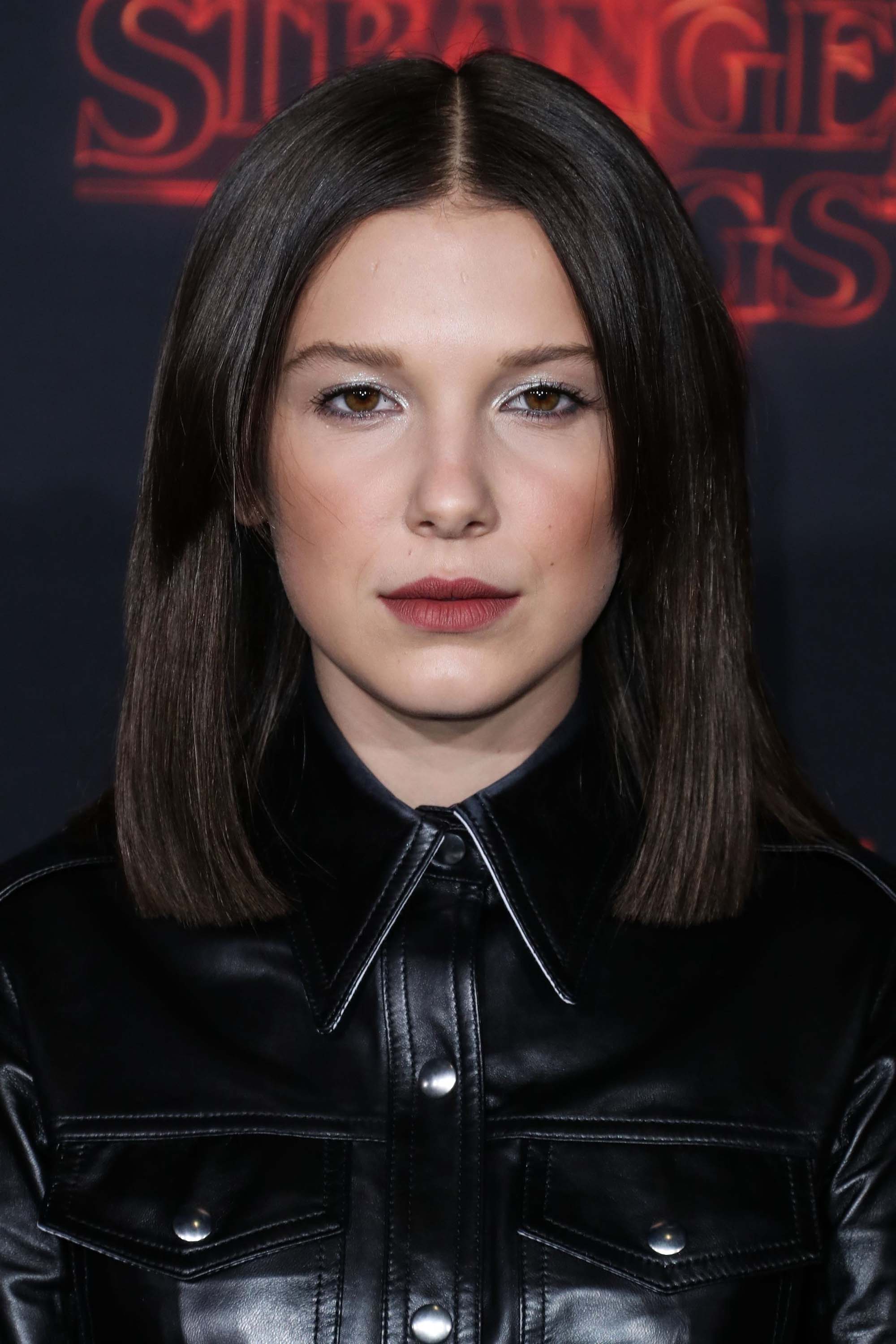 Millie Bobby Brown attends the Stranger Things 2 premiere