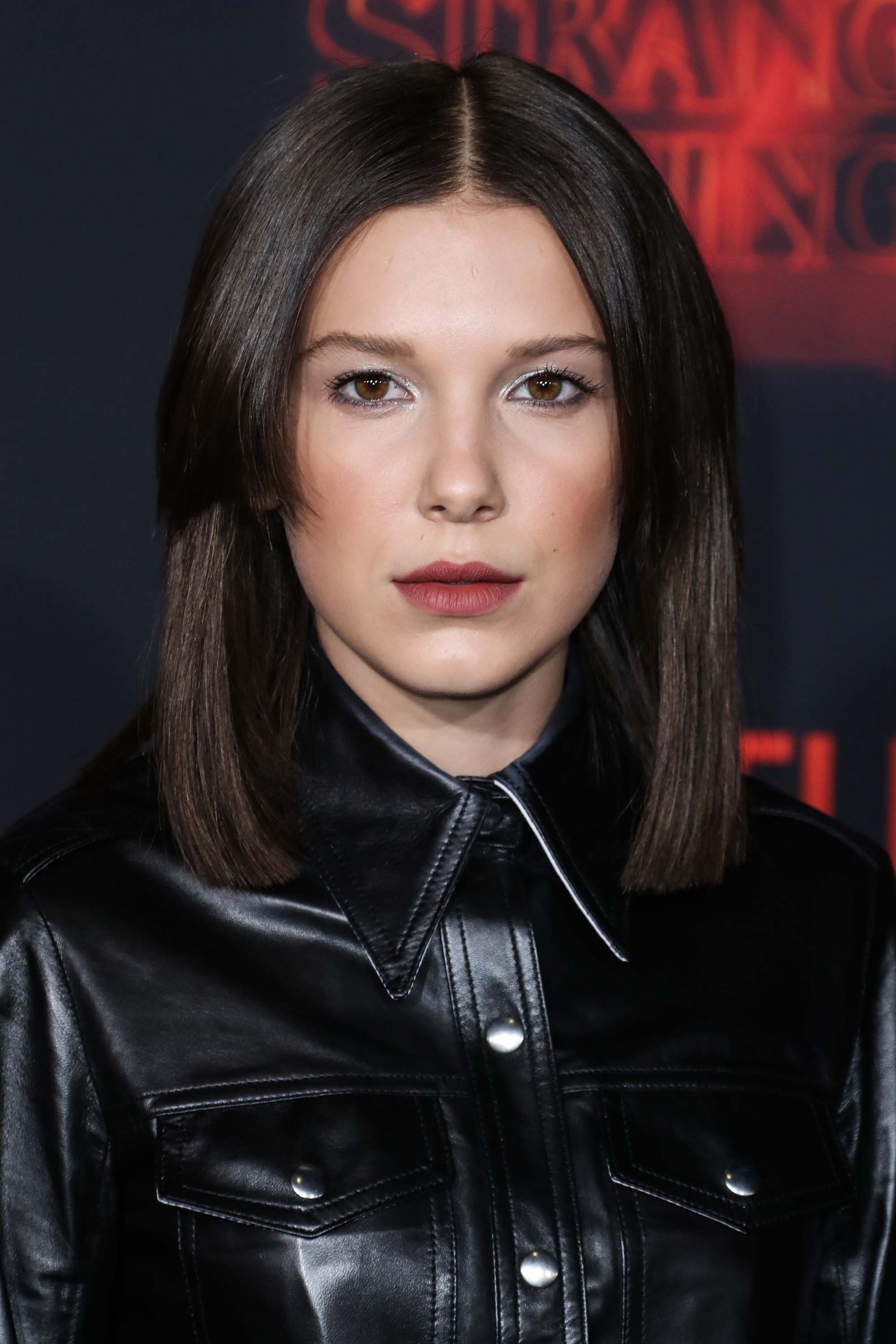 Millie Bobby Brown attends the Stranger Things 2 premiere