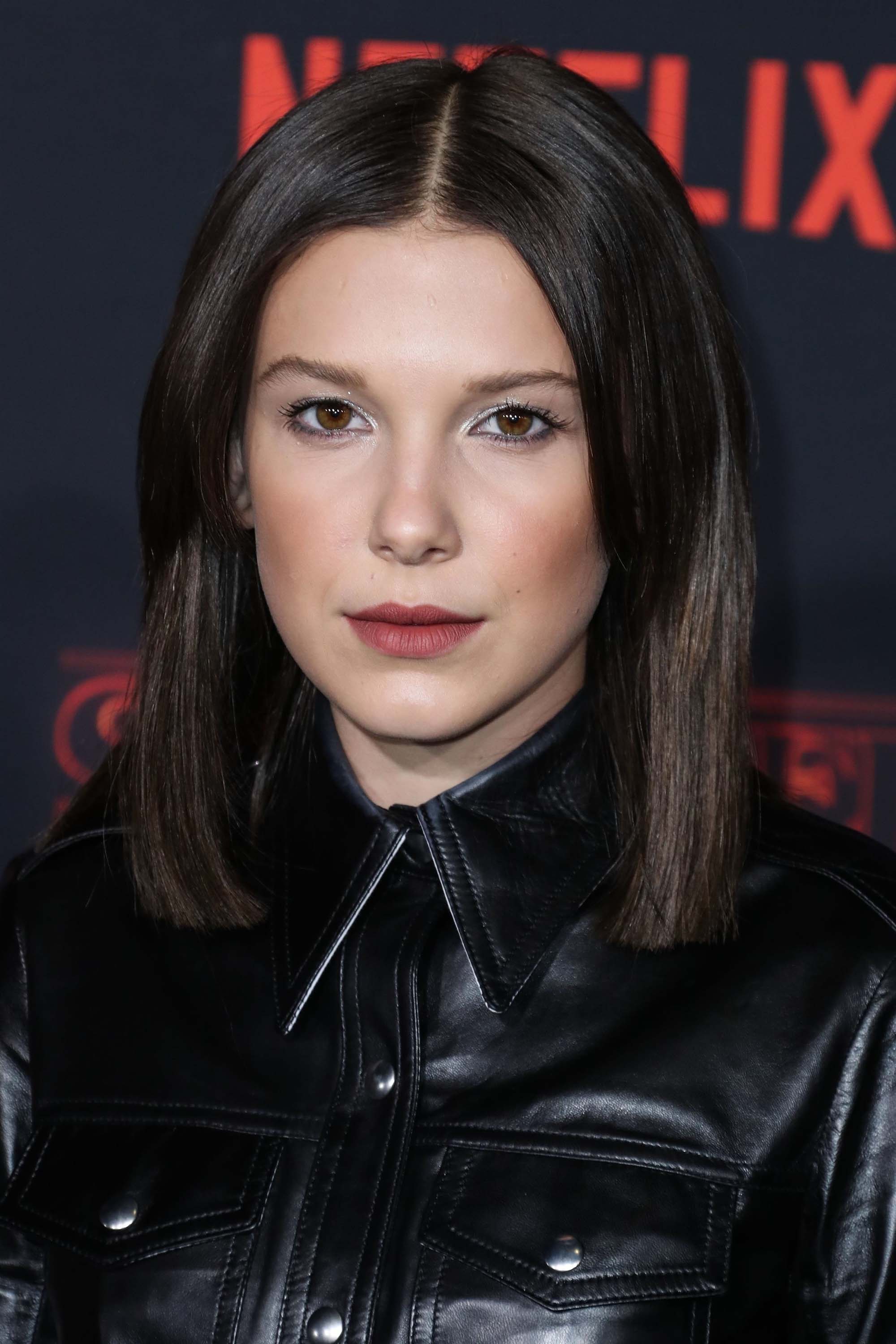 Millie Bobby Brown attends the Stranger Things 2 premiere