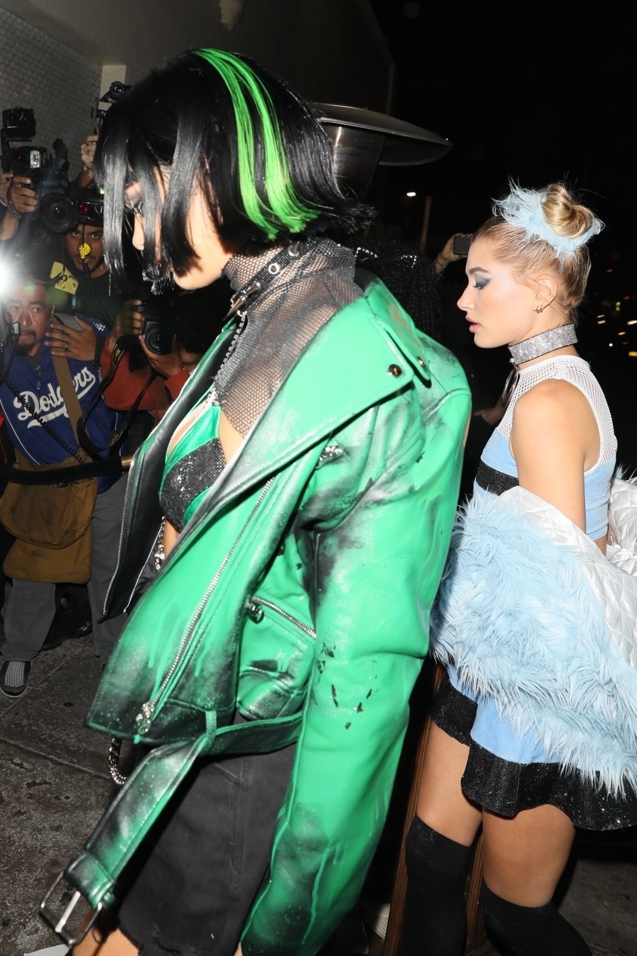 Kendall Jenner attends a Halloween party