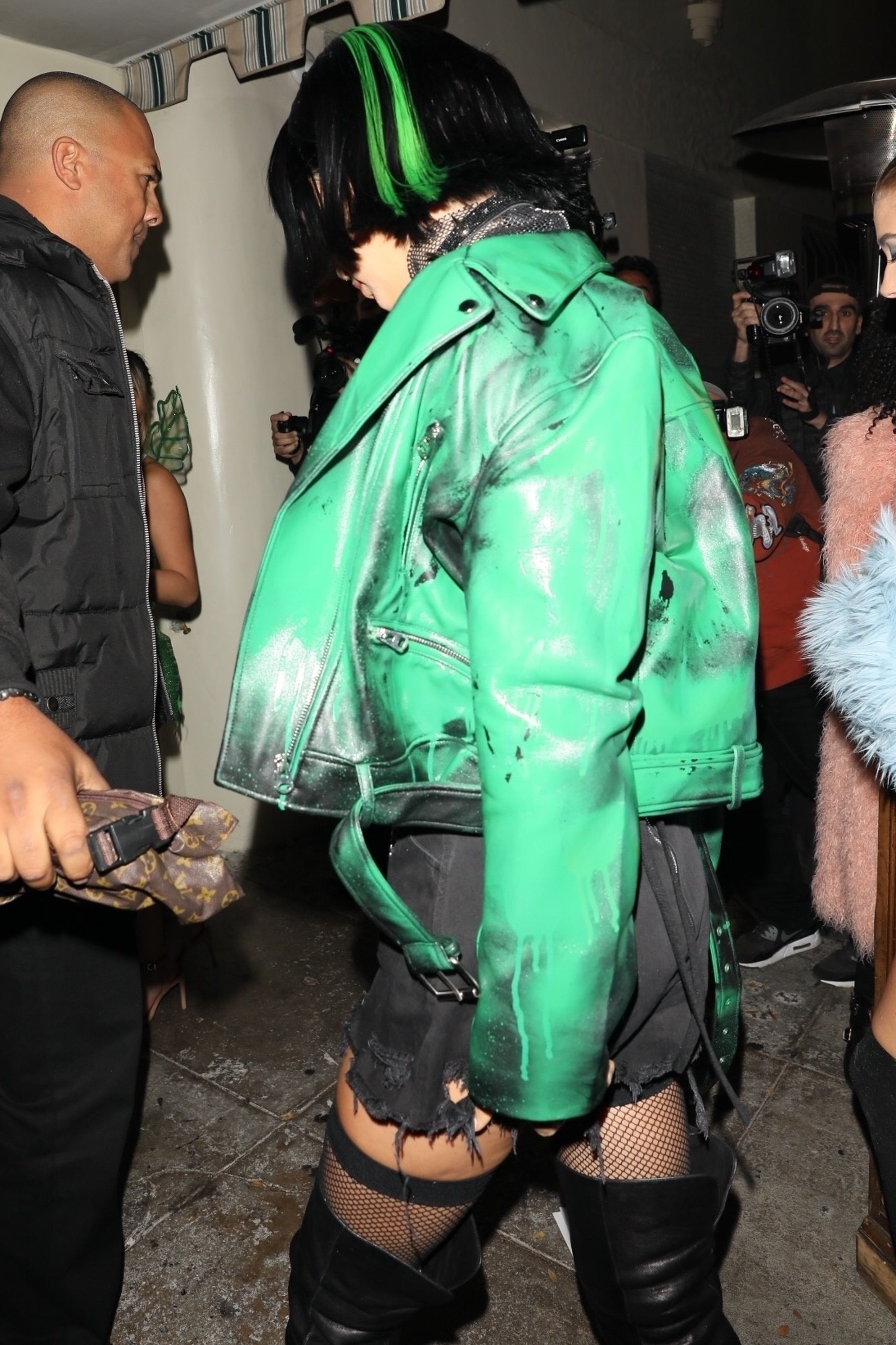 Kendall Jenner attends a Halloween party