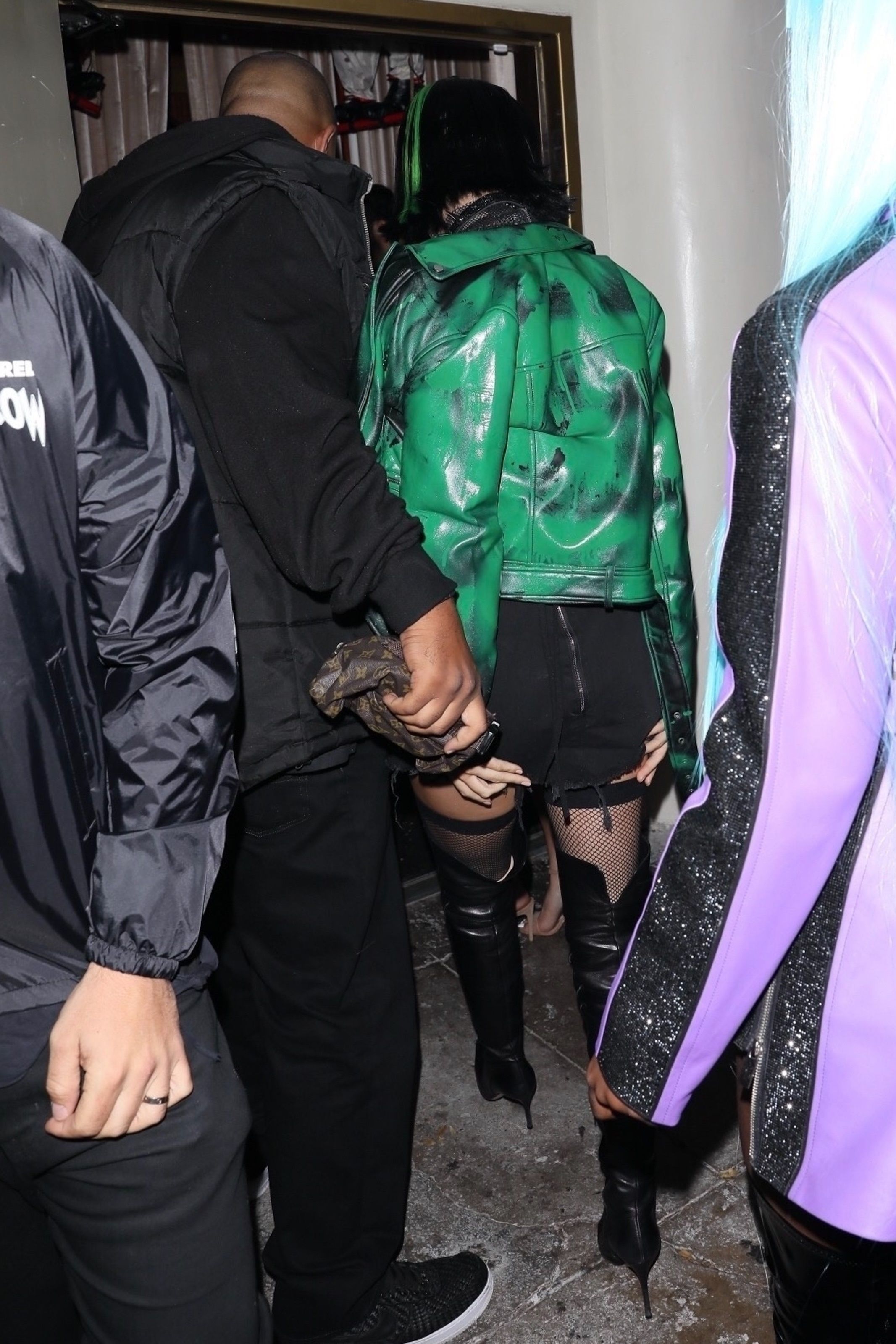 Kendall Jenner attends a Halloween party