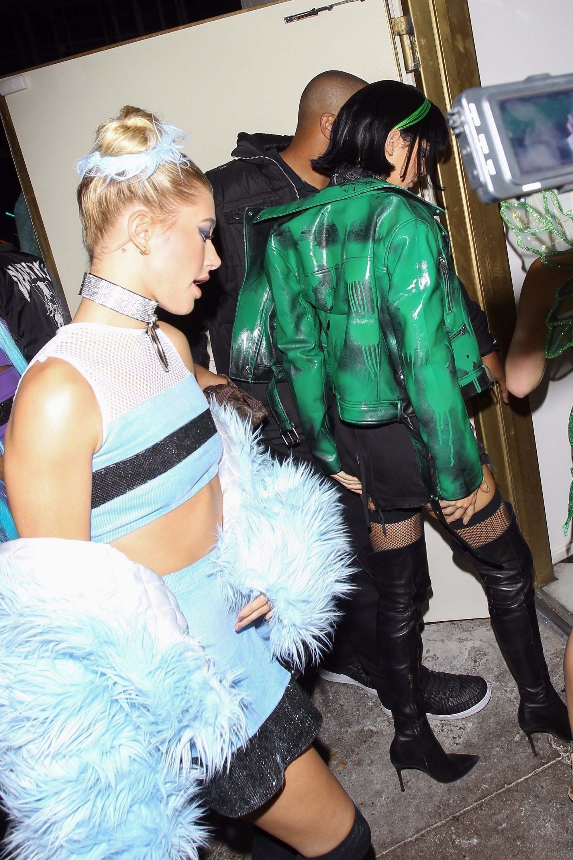 Kendall Jenner attends a Halloween party