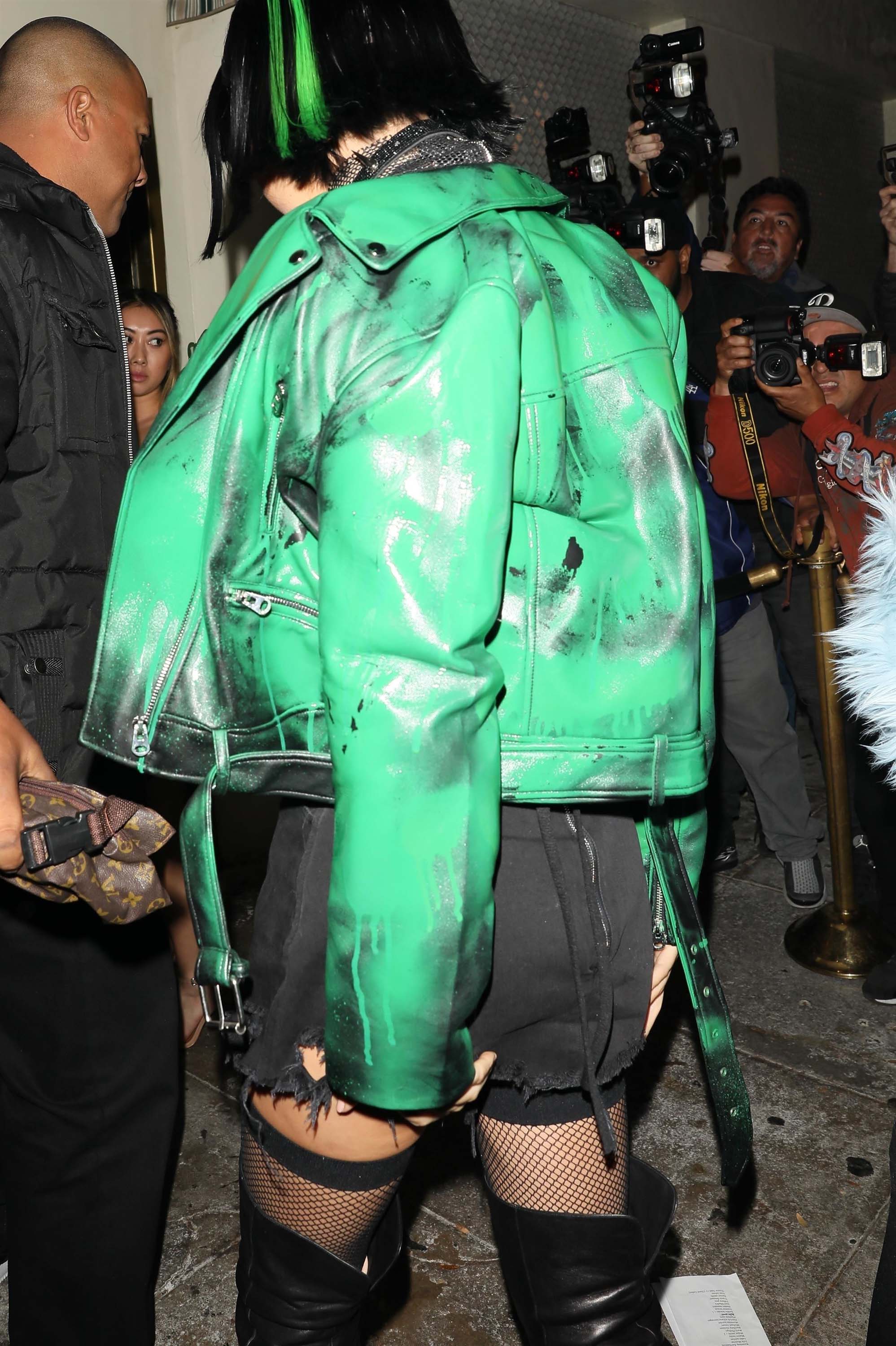 Kendall Jenner attends a Halloween party