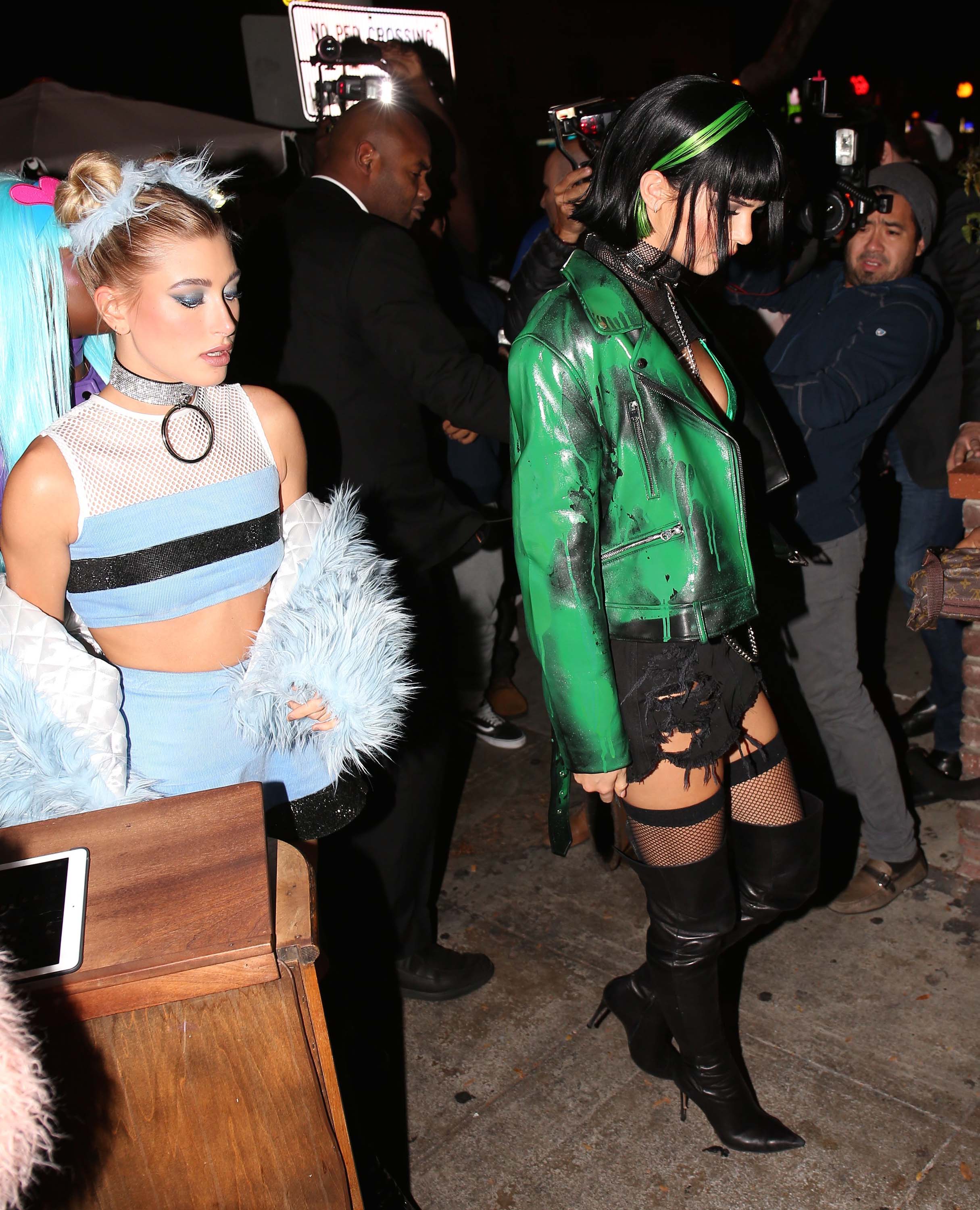 Kendall Jenner attends a Halloween party