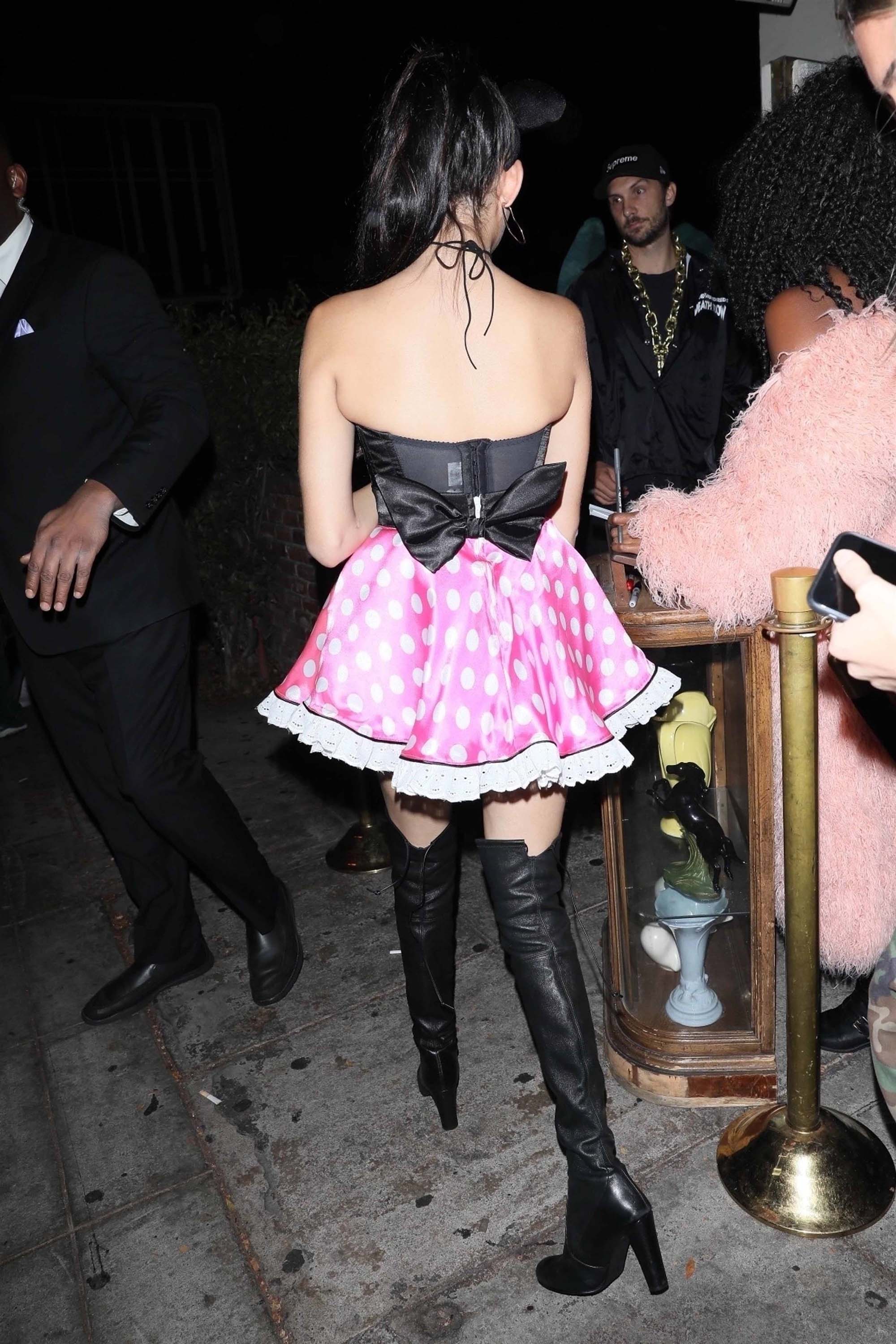Madison Beer attends a Halloween party