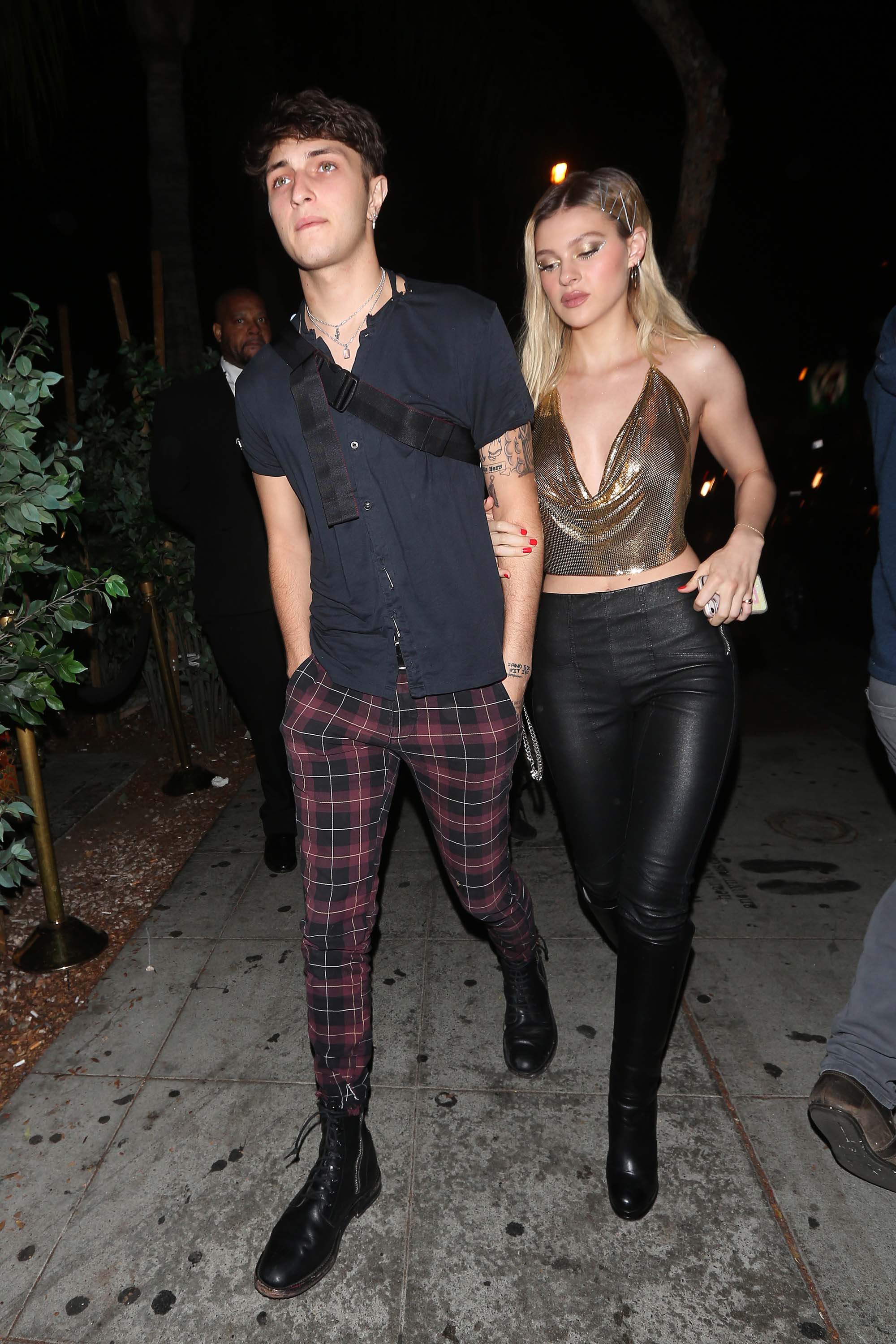 Nicola Peltz attends a Halloween party