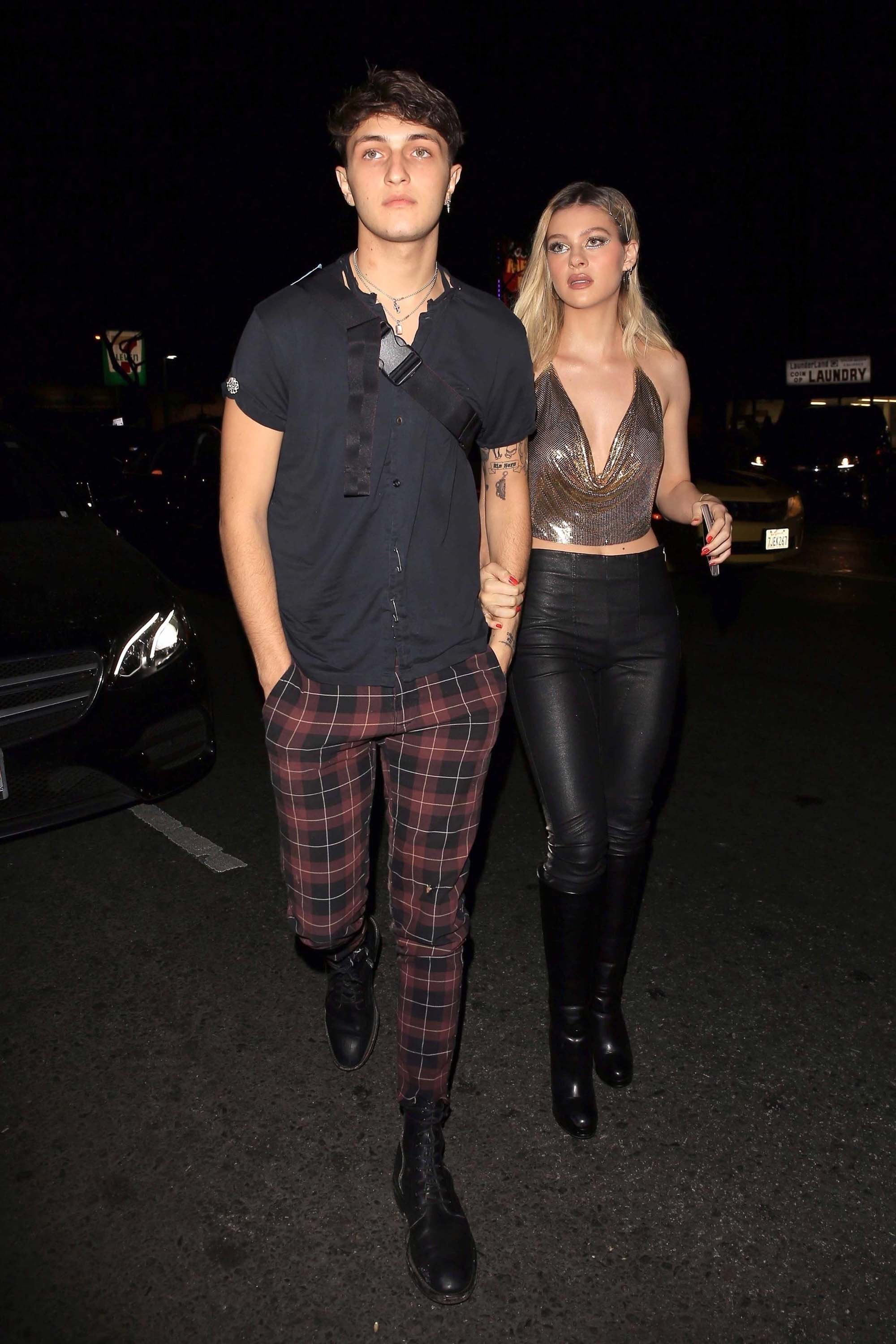 Nicola Peltz attends a Halloween party