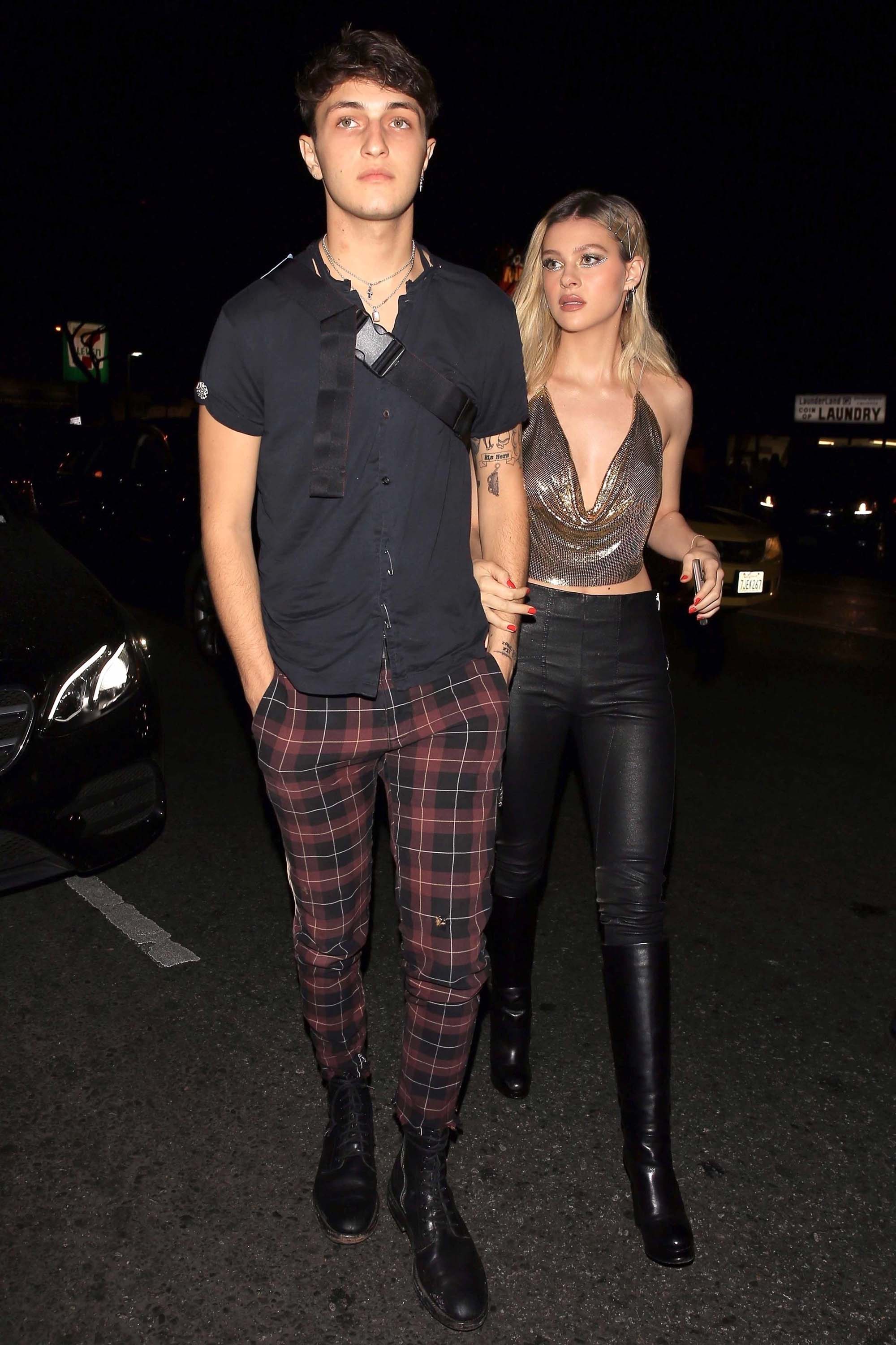 Nicola Peltz attends a Halloween party