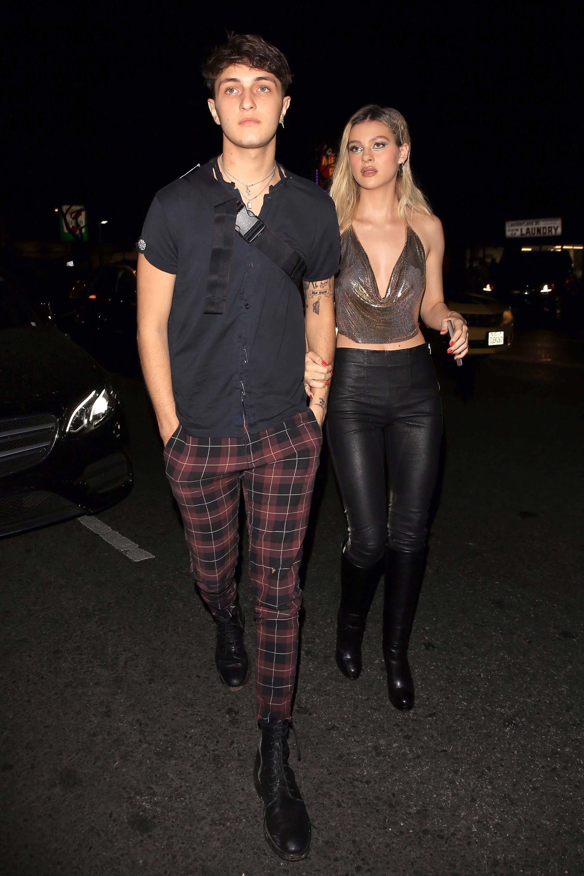 Nicola Peltz attends a Halloween party