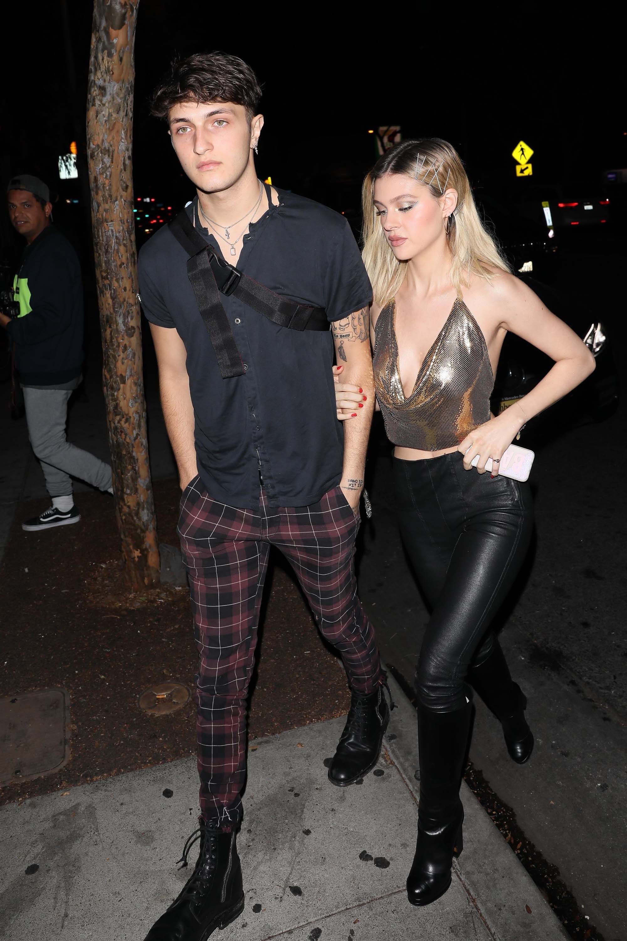 Nicola Peltz attends a Halloween party