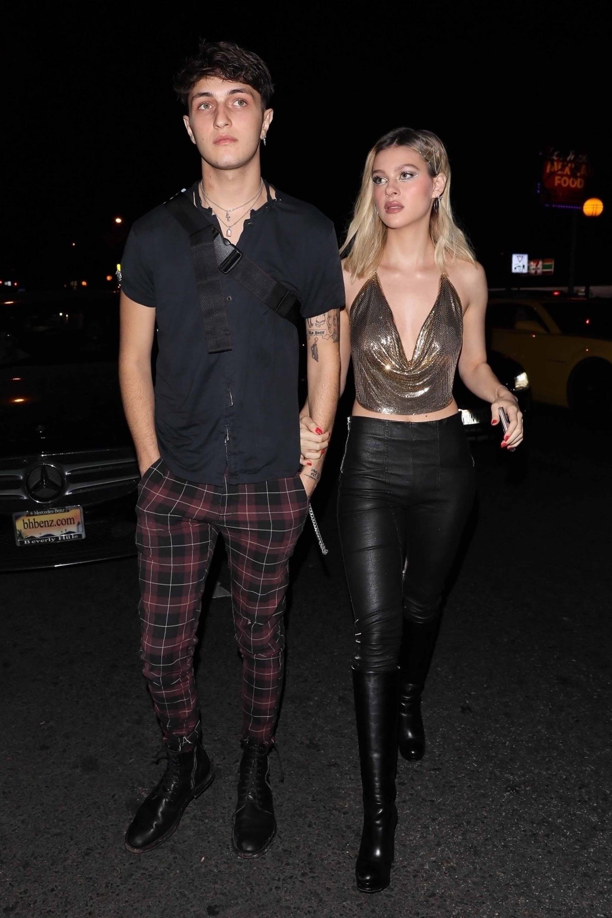 Nicola Peltz attends a Halloween party