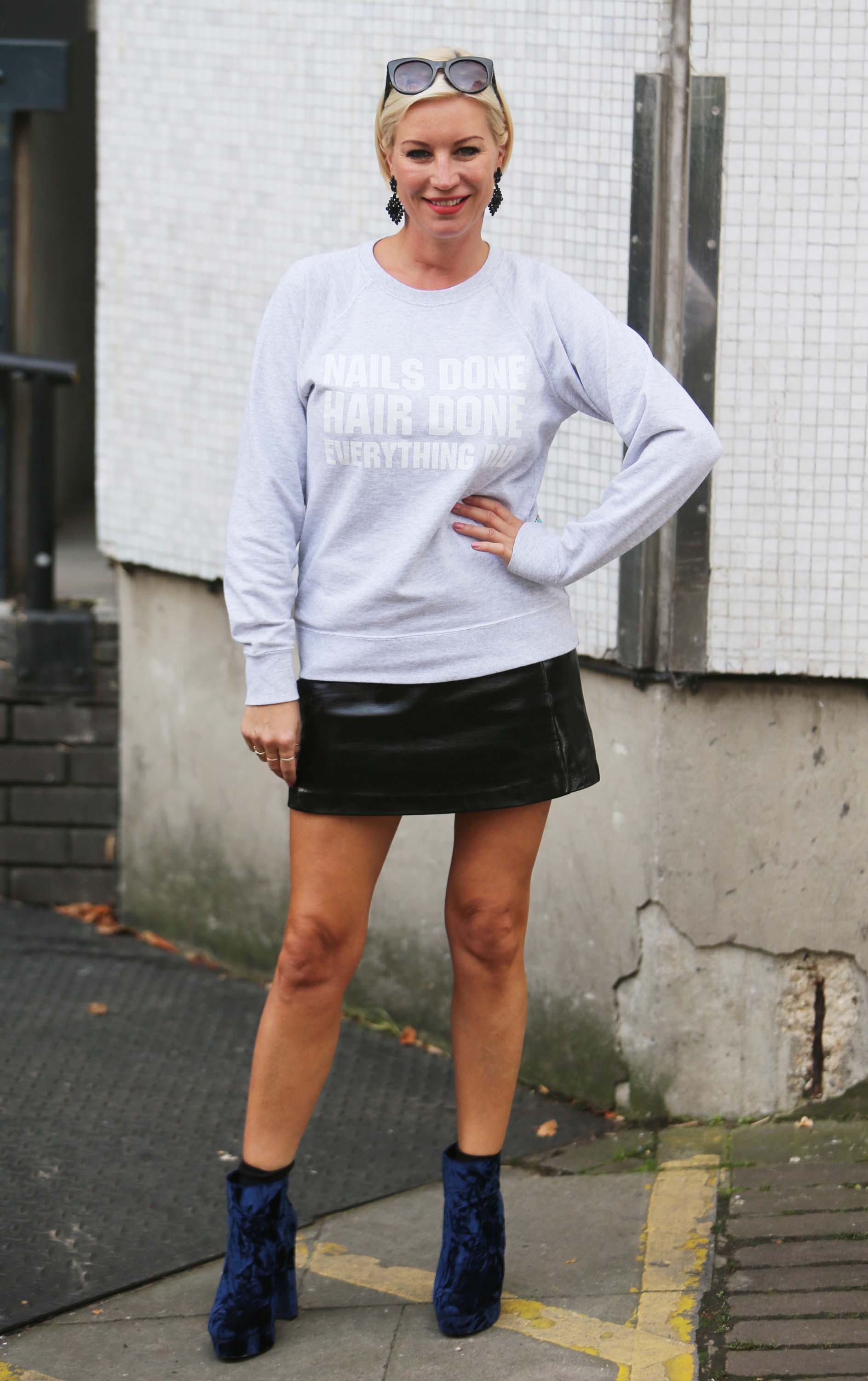 Denise Van Outen seen at itv Studios