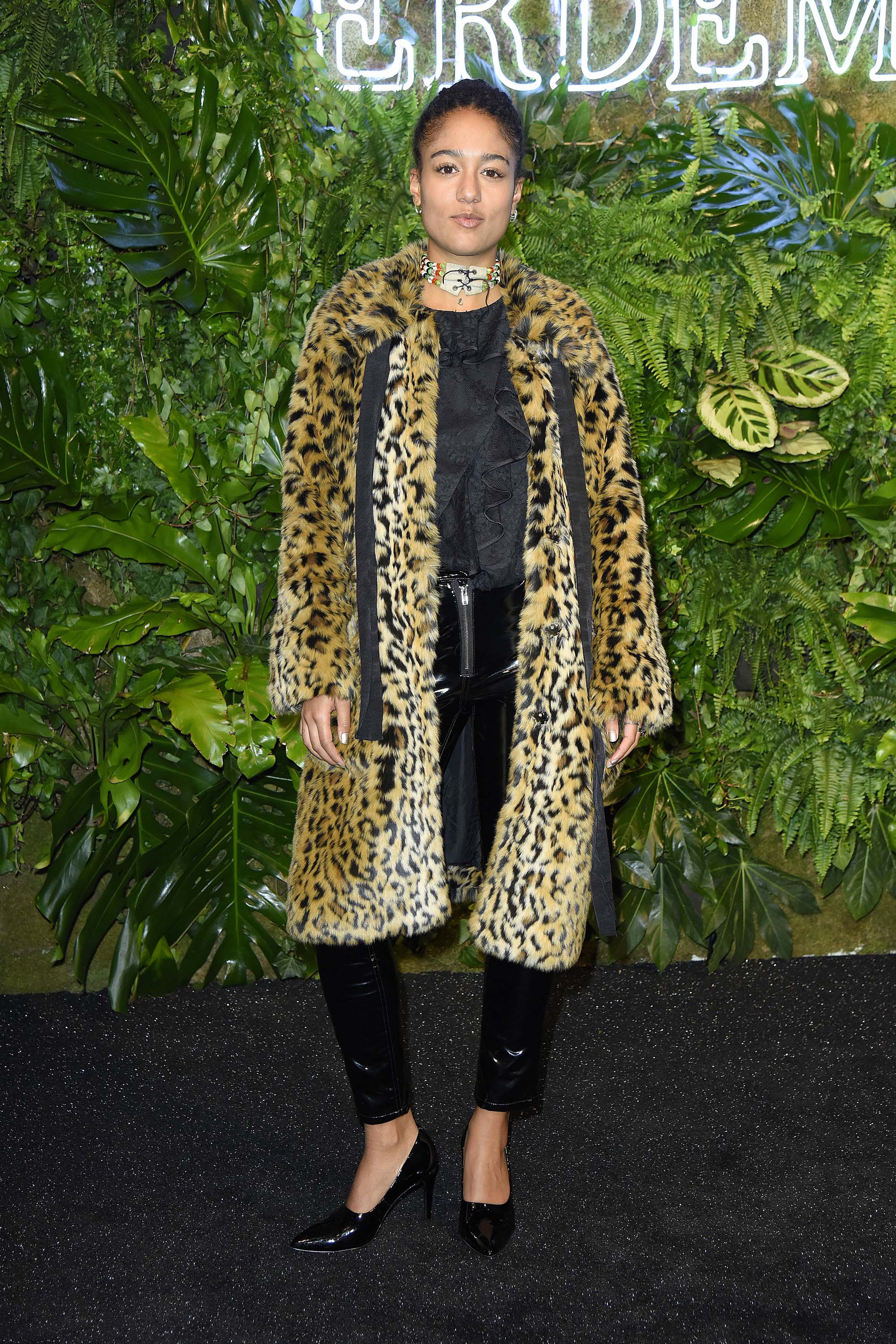 Larissa Sirah Herden attends Designer-Kollaboration ERDEM x H&M