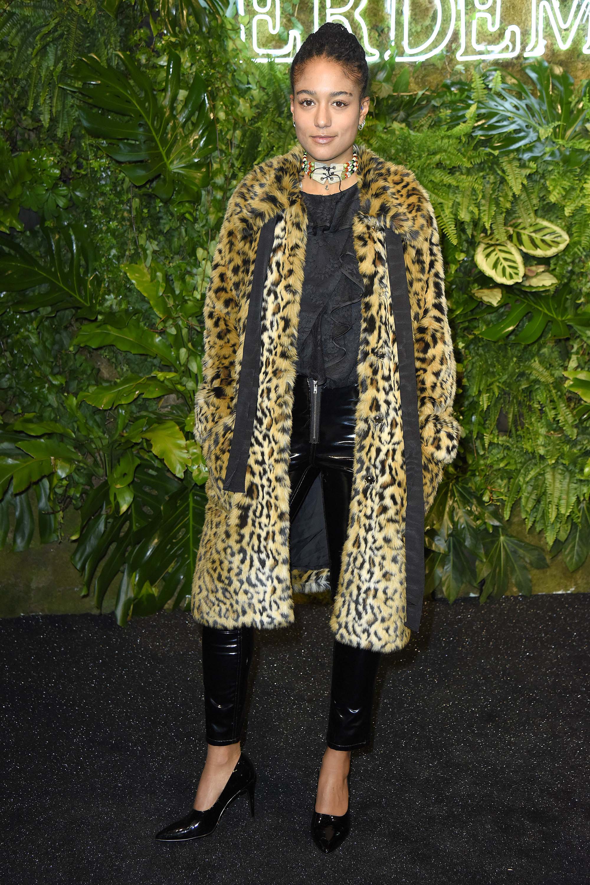 Larissa Sirah Herden attends Designer-Kollaboration ERDEM x H&M