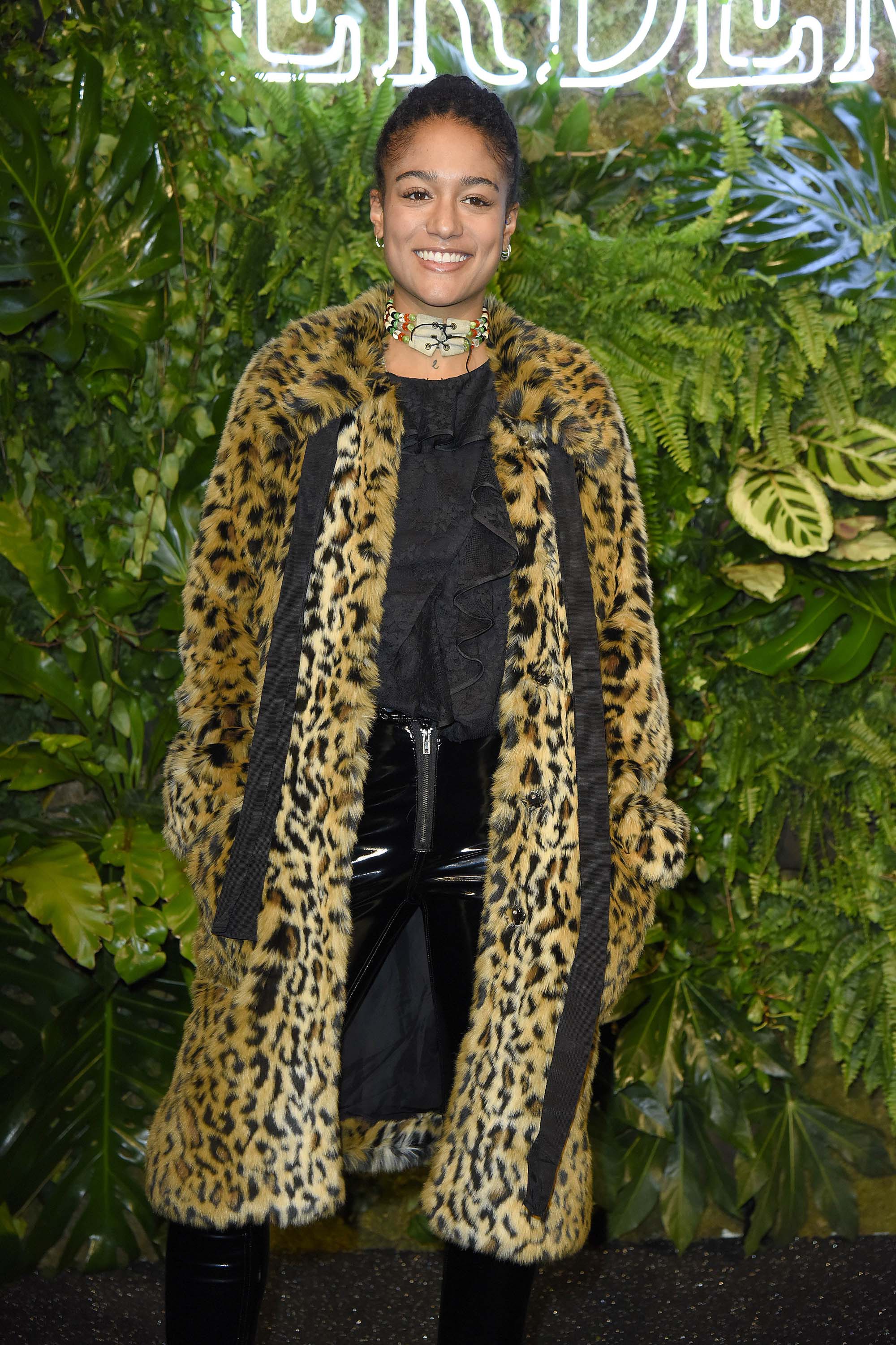 Larissa Sirah Herden attends Designer-Kollaboration ERDEM x H&M