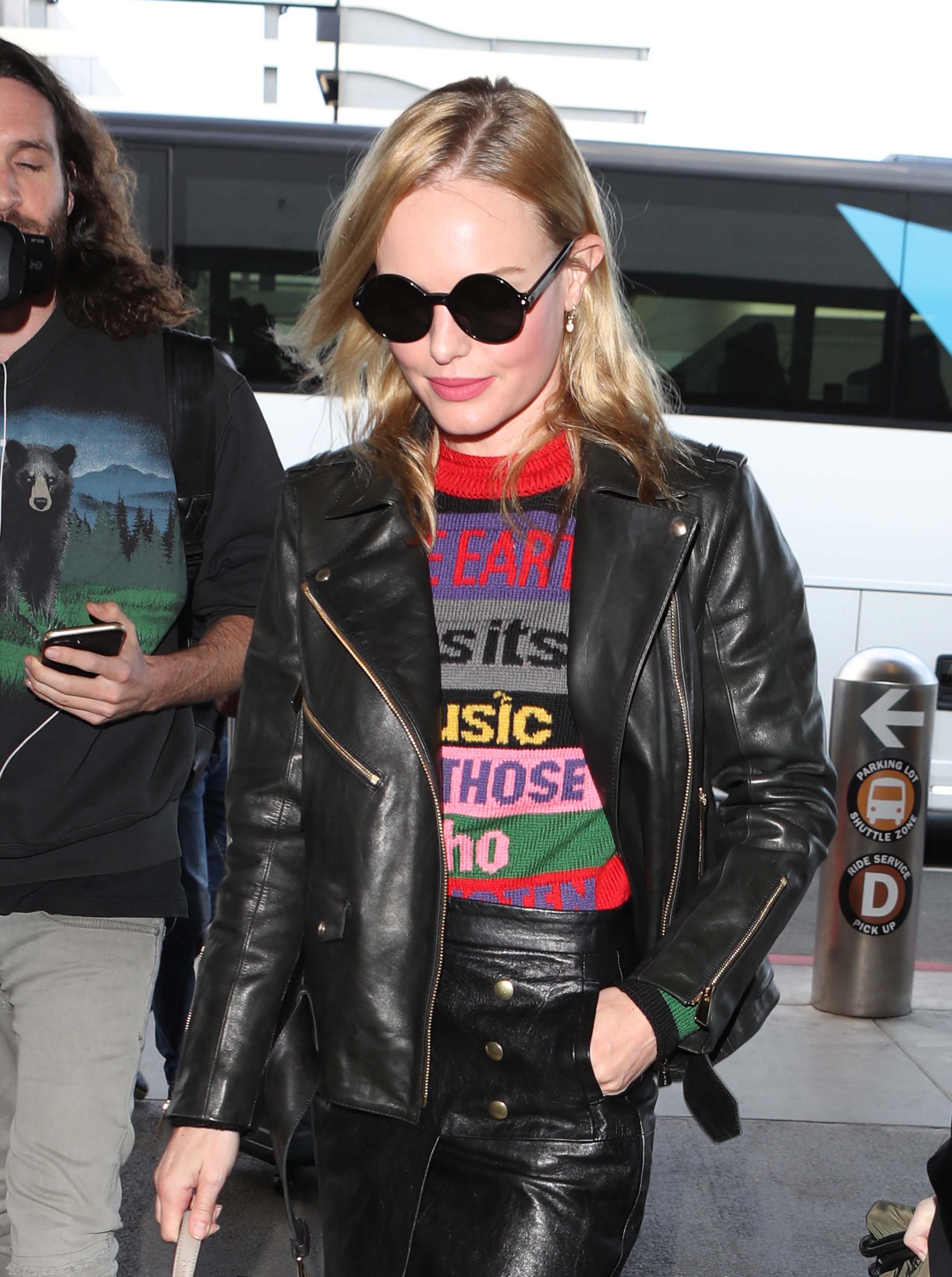 Kate Bosworth seen at JFK Airport