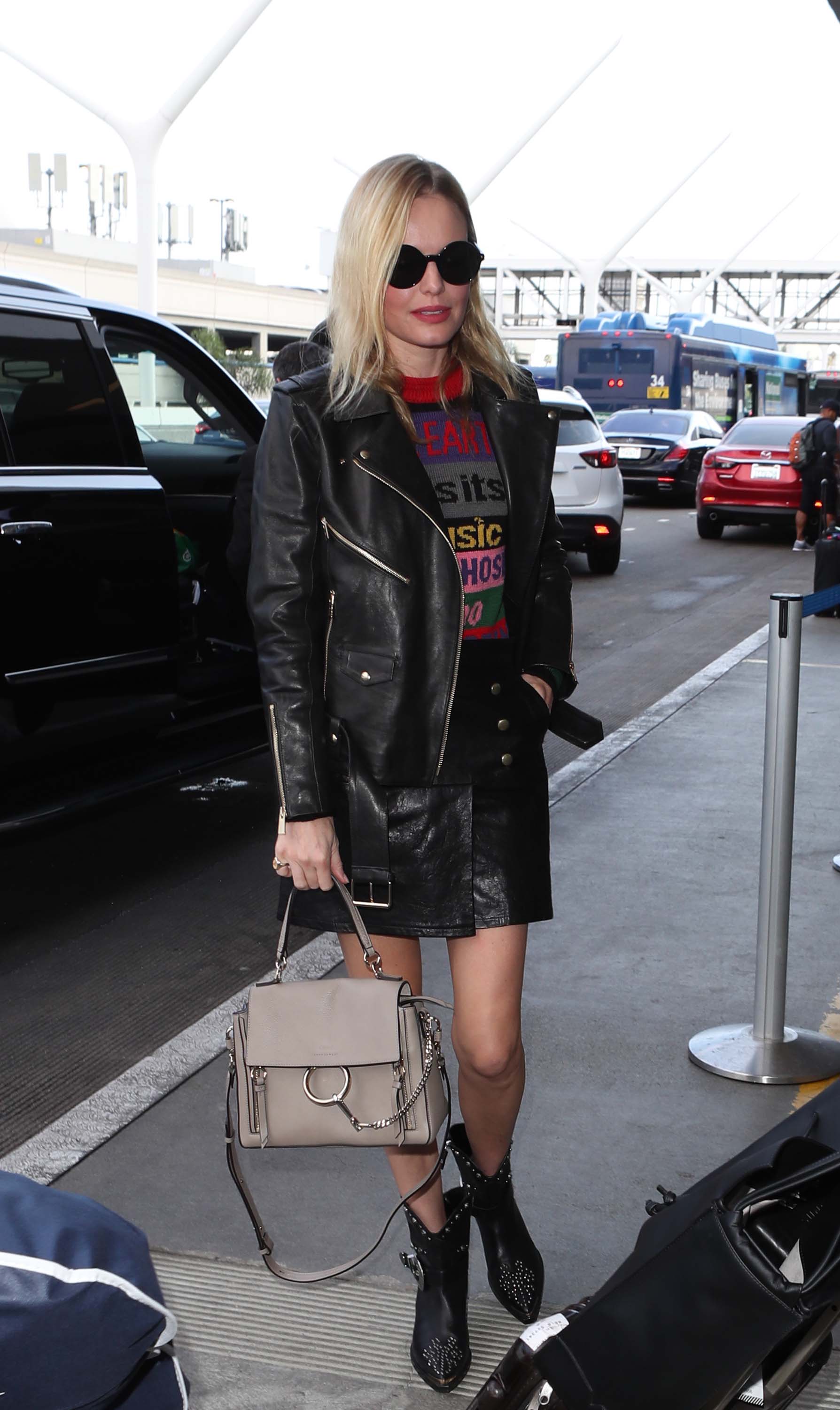 Kate Bosworth seen at JFK Airport