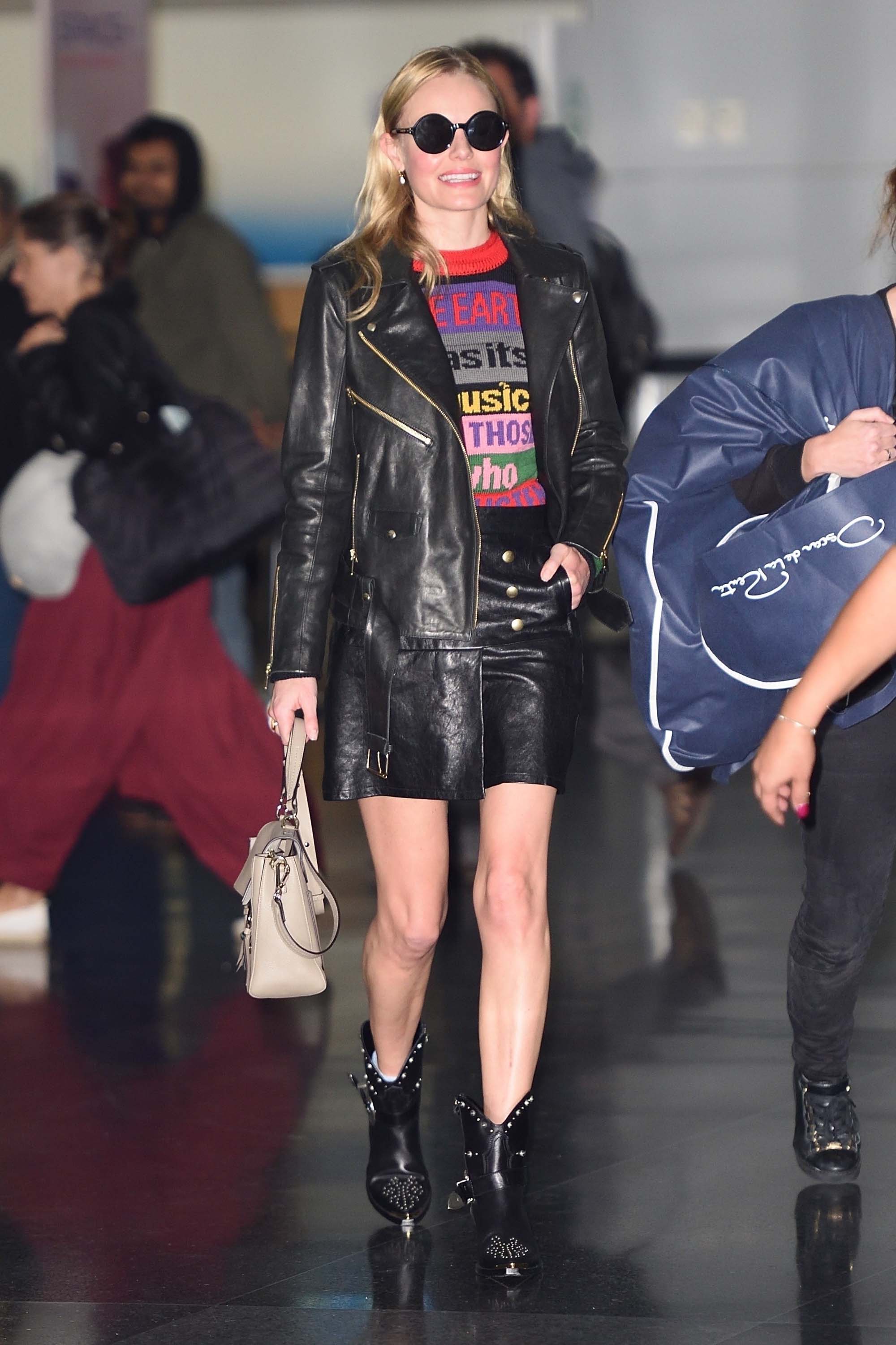 Kate Bosworth seen at JFK Airport