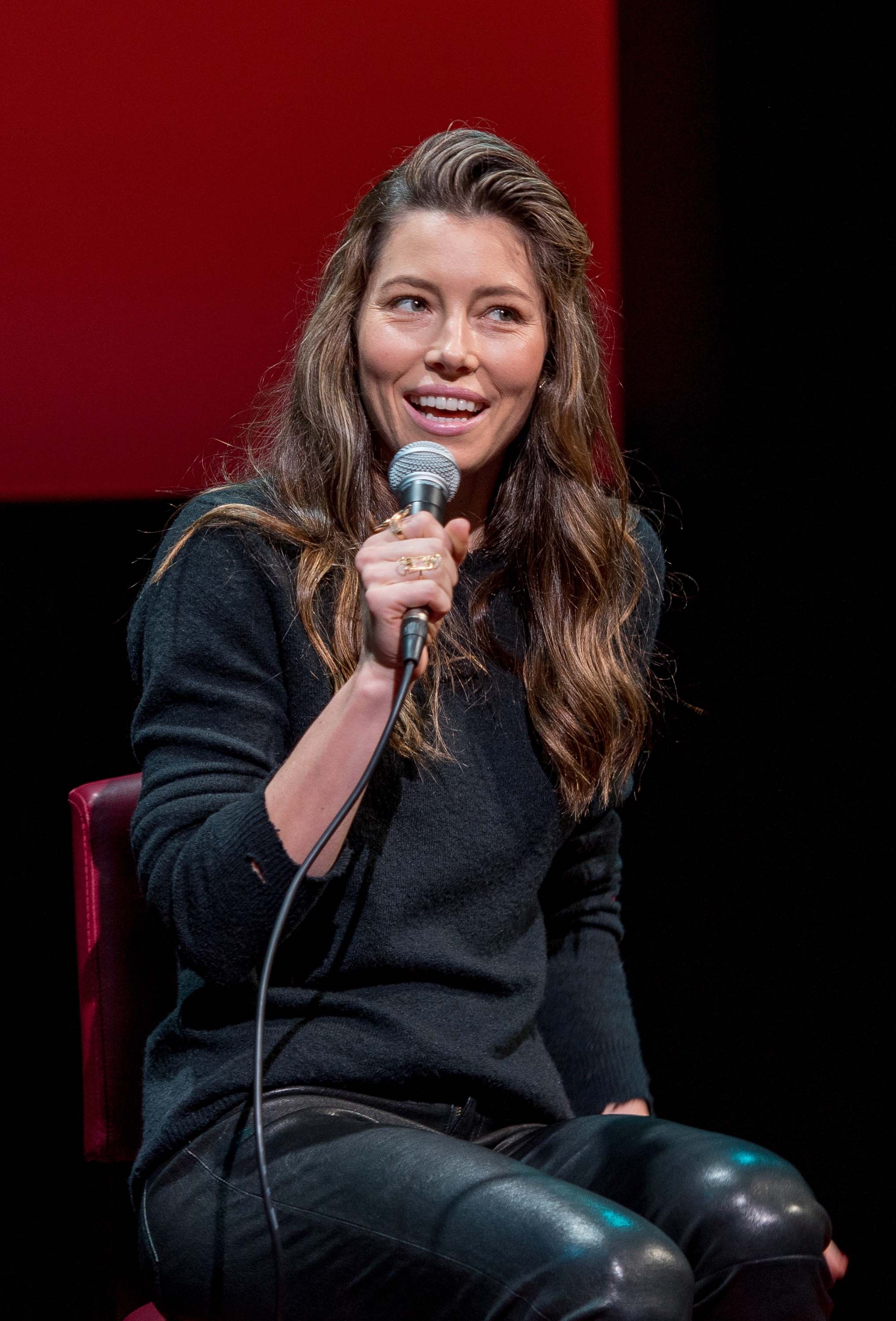 Jessica Biel attends SAG-AFTRA Foundation Conversations