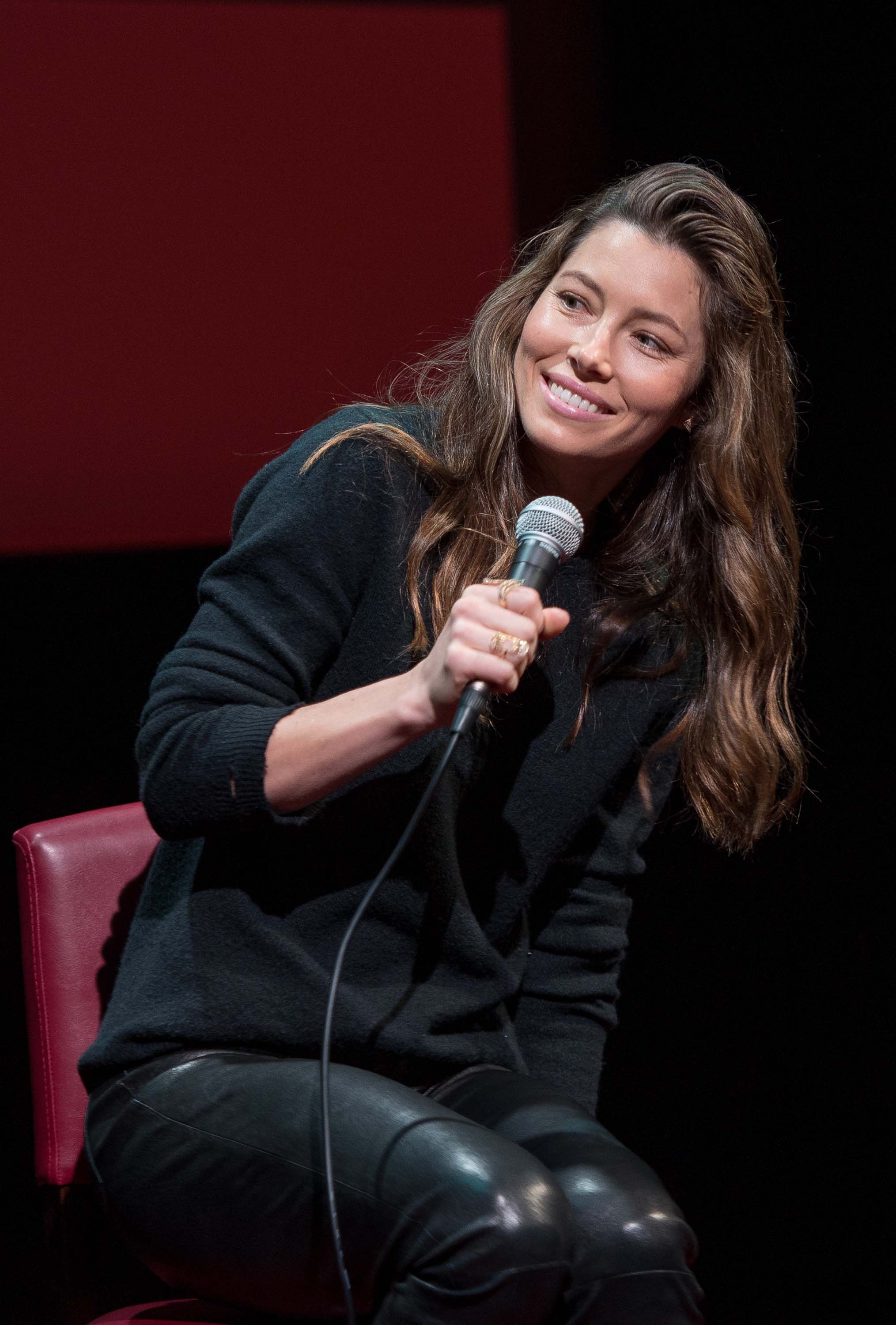 Jessica Biel attends SAG-AFTRA Foundation Conversations