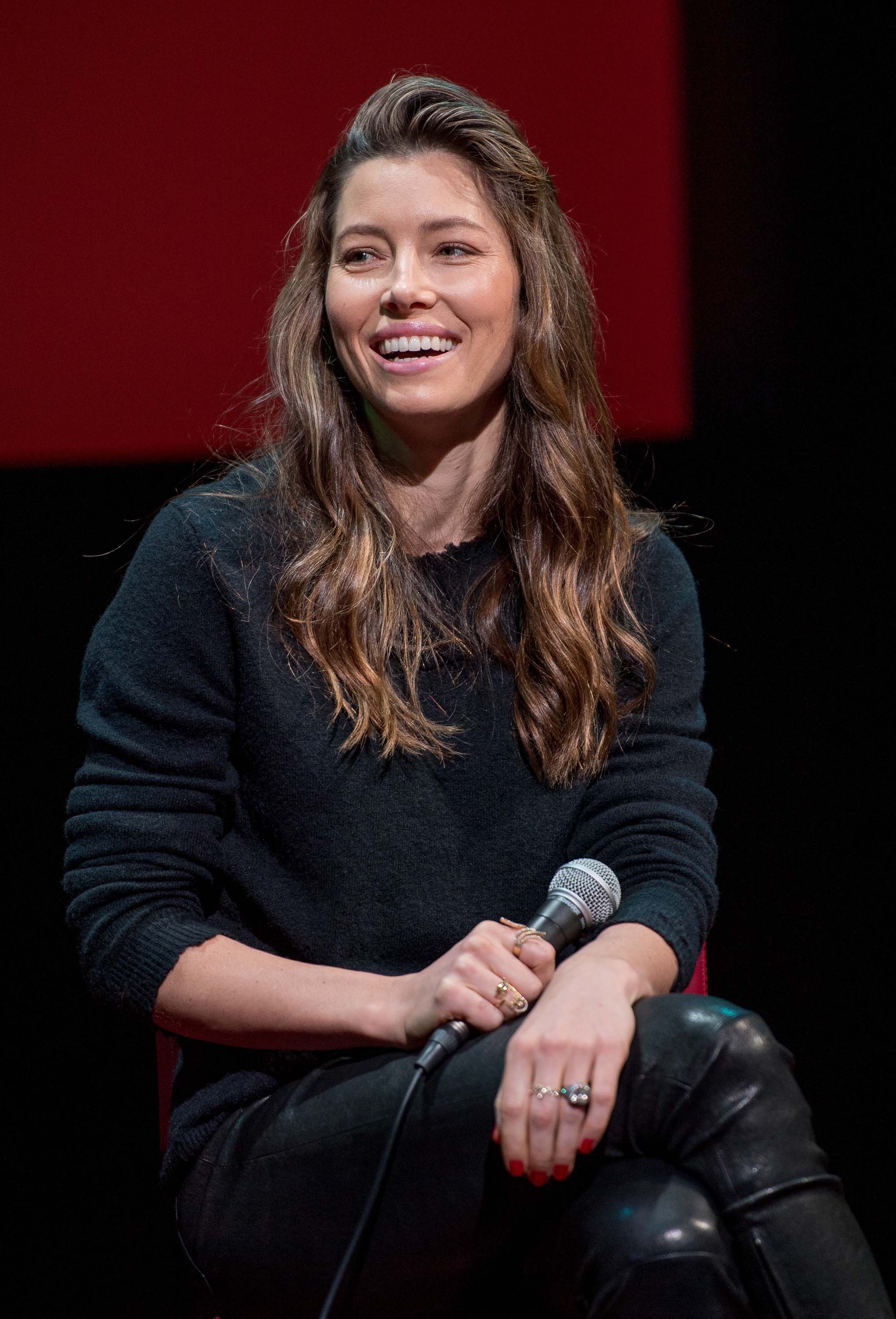 Jessica Biel attends SAG-AFTRA Foundation Conversations