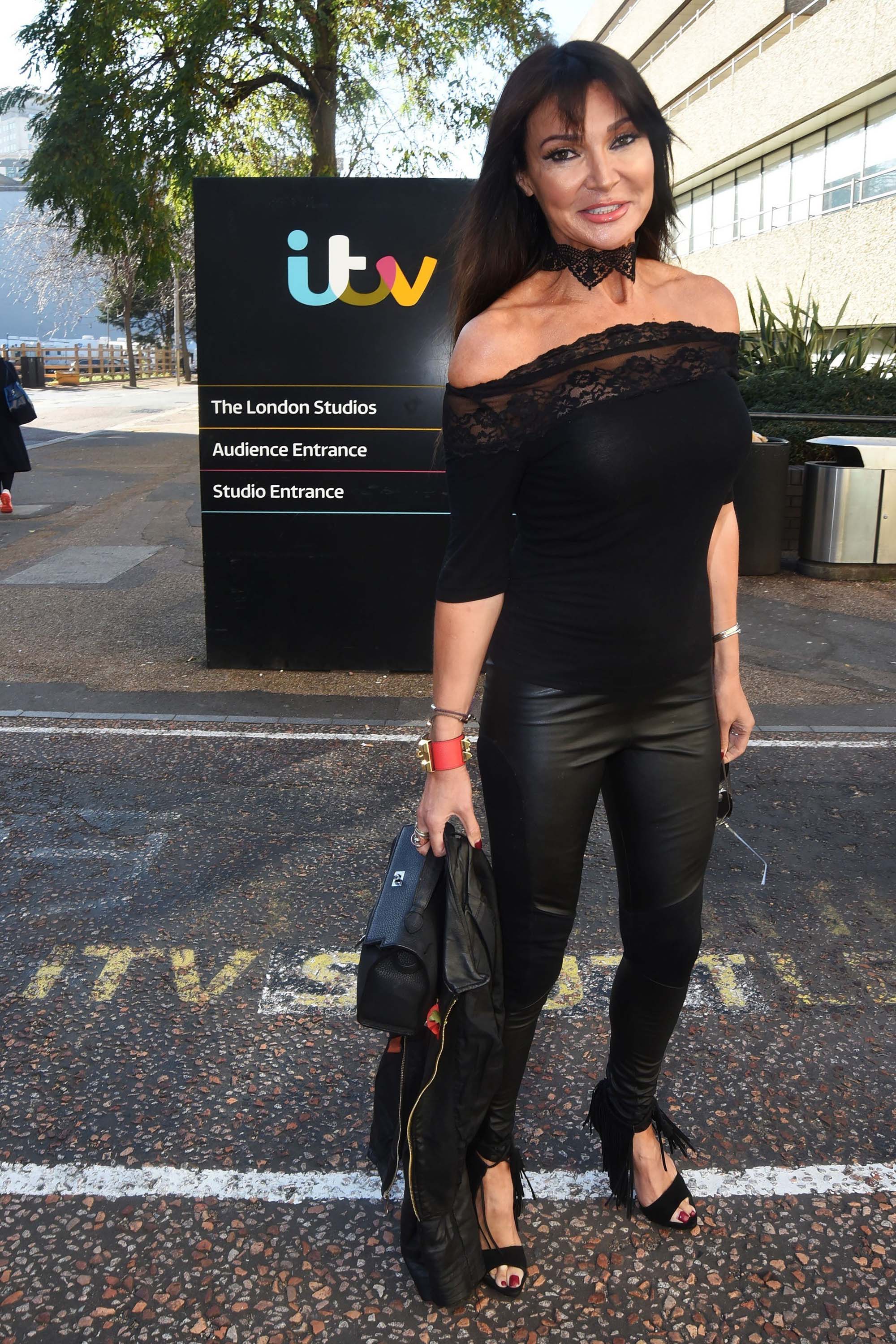 Lizzie Cundy at ITV Studio headquarters